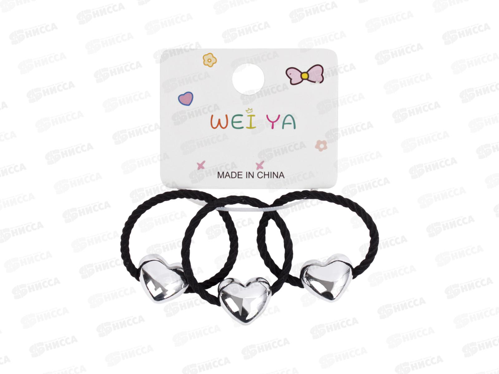 Резинка для в волос 3шт. в наб. DV-B-362