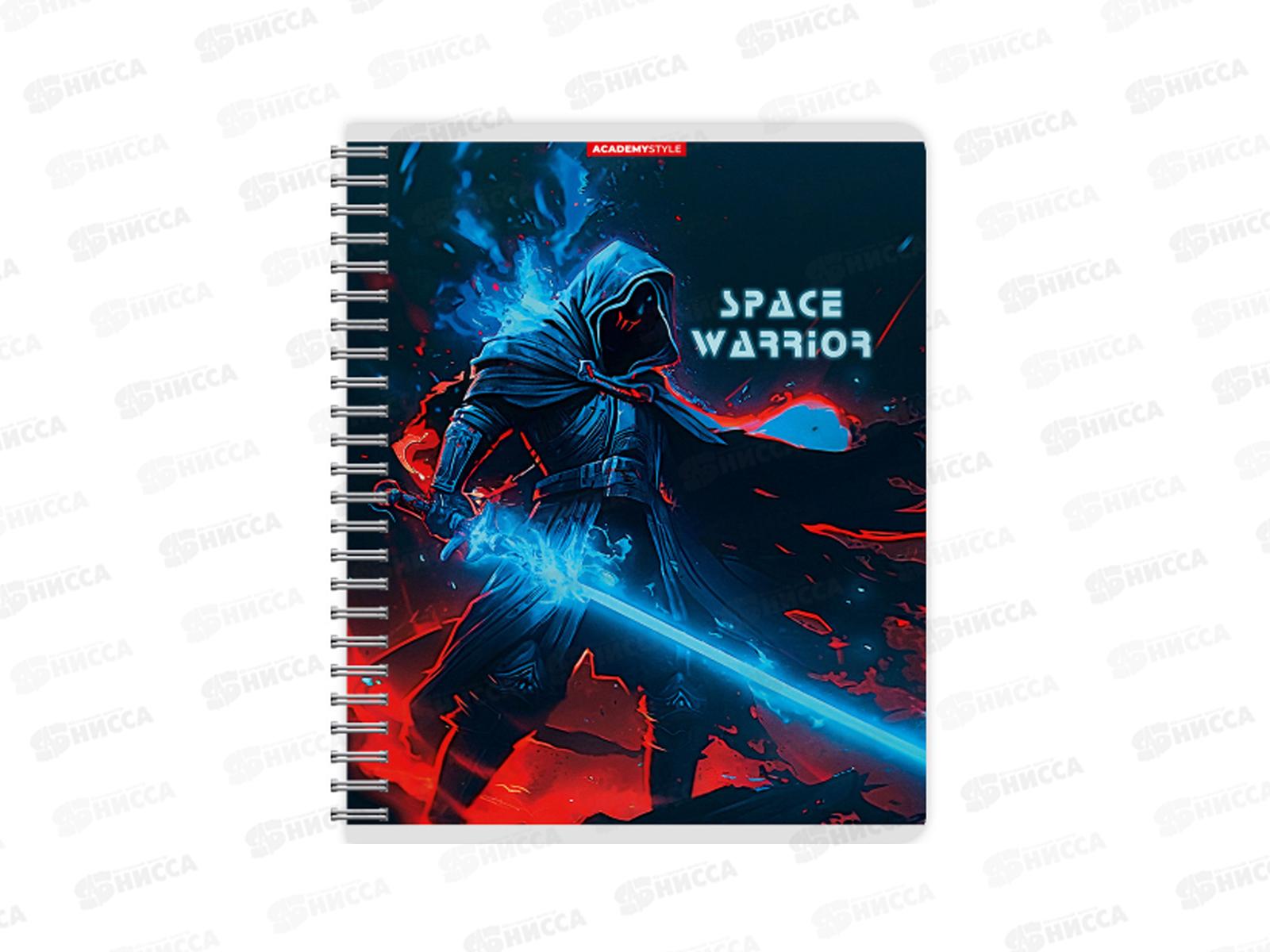 Тетрадь 48л кл. АКАД Космический воин,греб. EAC-14606/3 *16/48