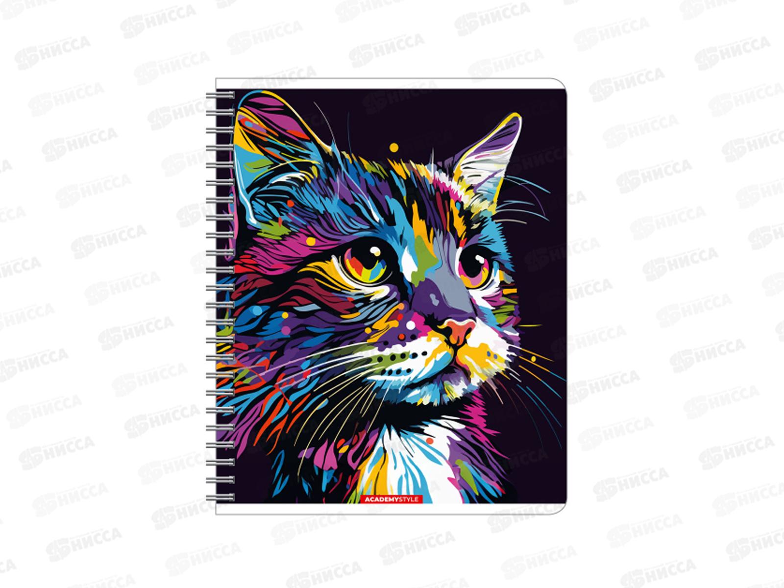 Тетрадь 48л кл. АКАД Яркие ,греб. EAC-14604/3 *16/48