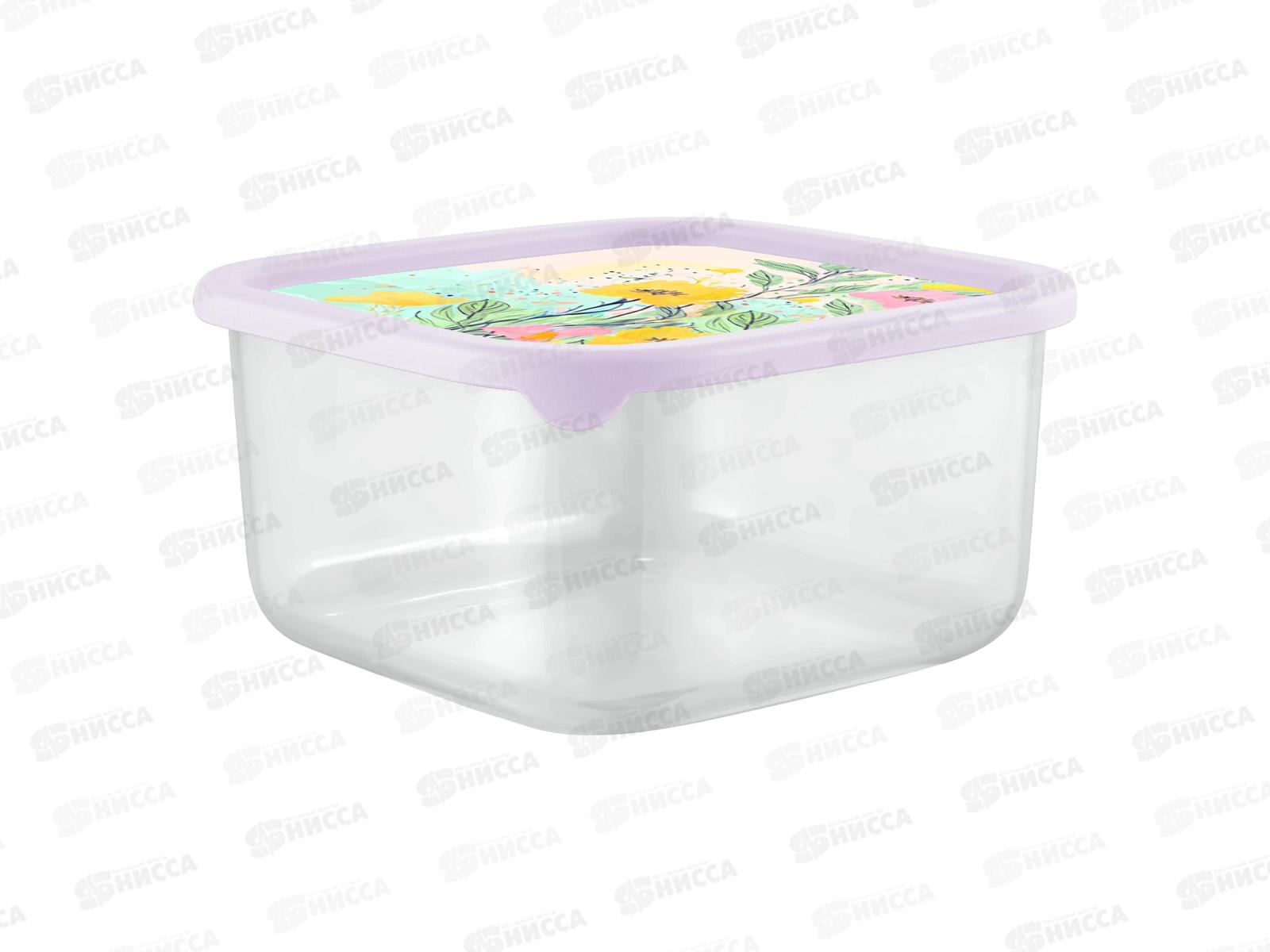 Контейнер 0,8л д/продуктов Sugar&Spice Bloom квадр., SE168010626 *18