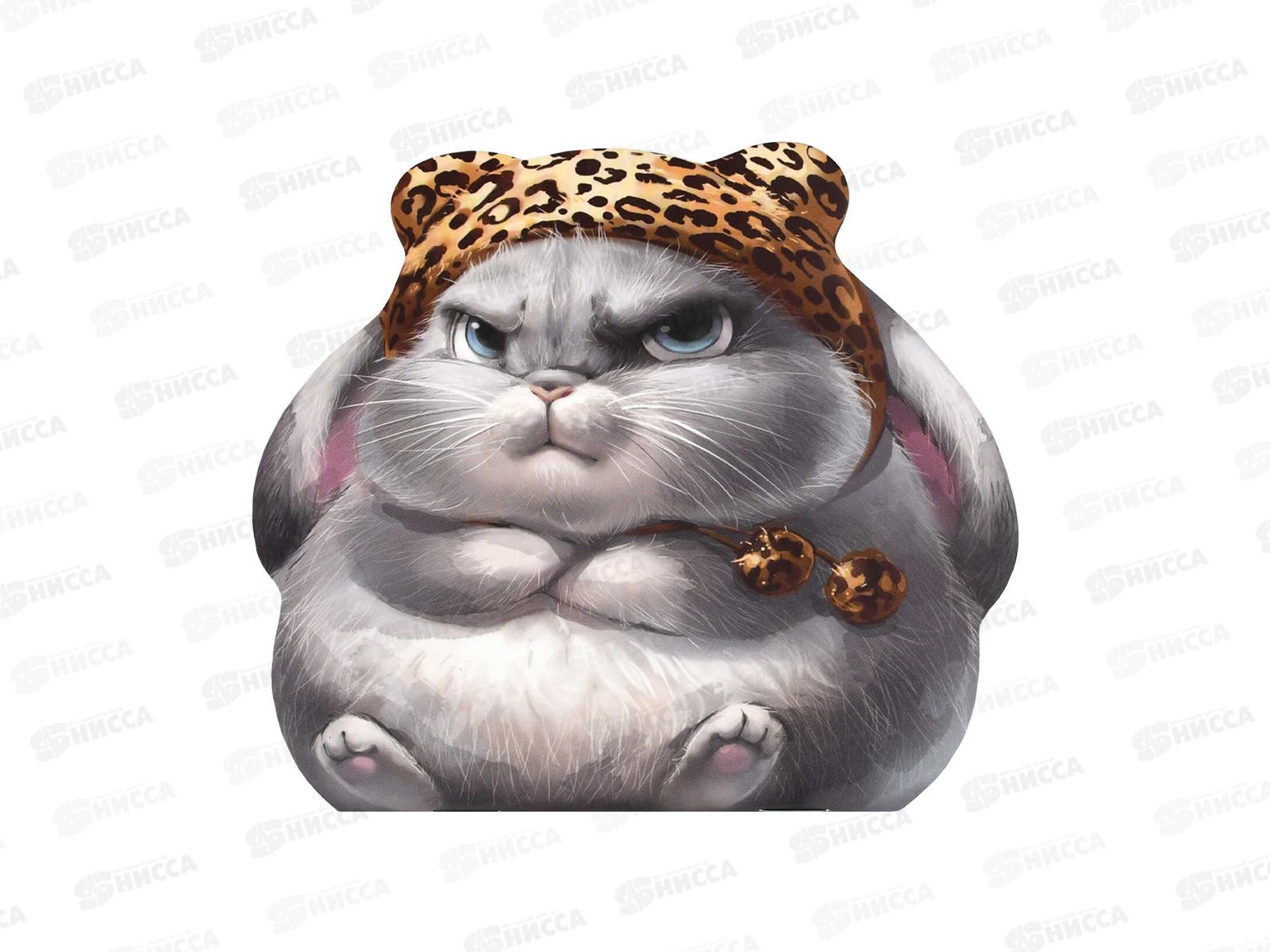 Блокнот 32л ФЕН Сердитый кролик 130*120мм 72650  *50