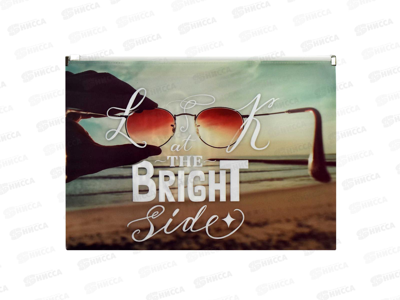 Папка д/документов ФЕН 32,7*23,5см Цитата дня. гибк. молния. 65881 *12