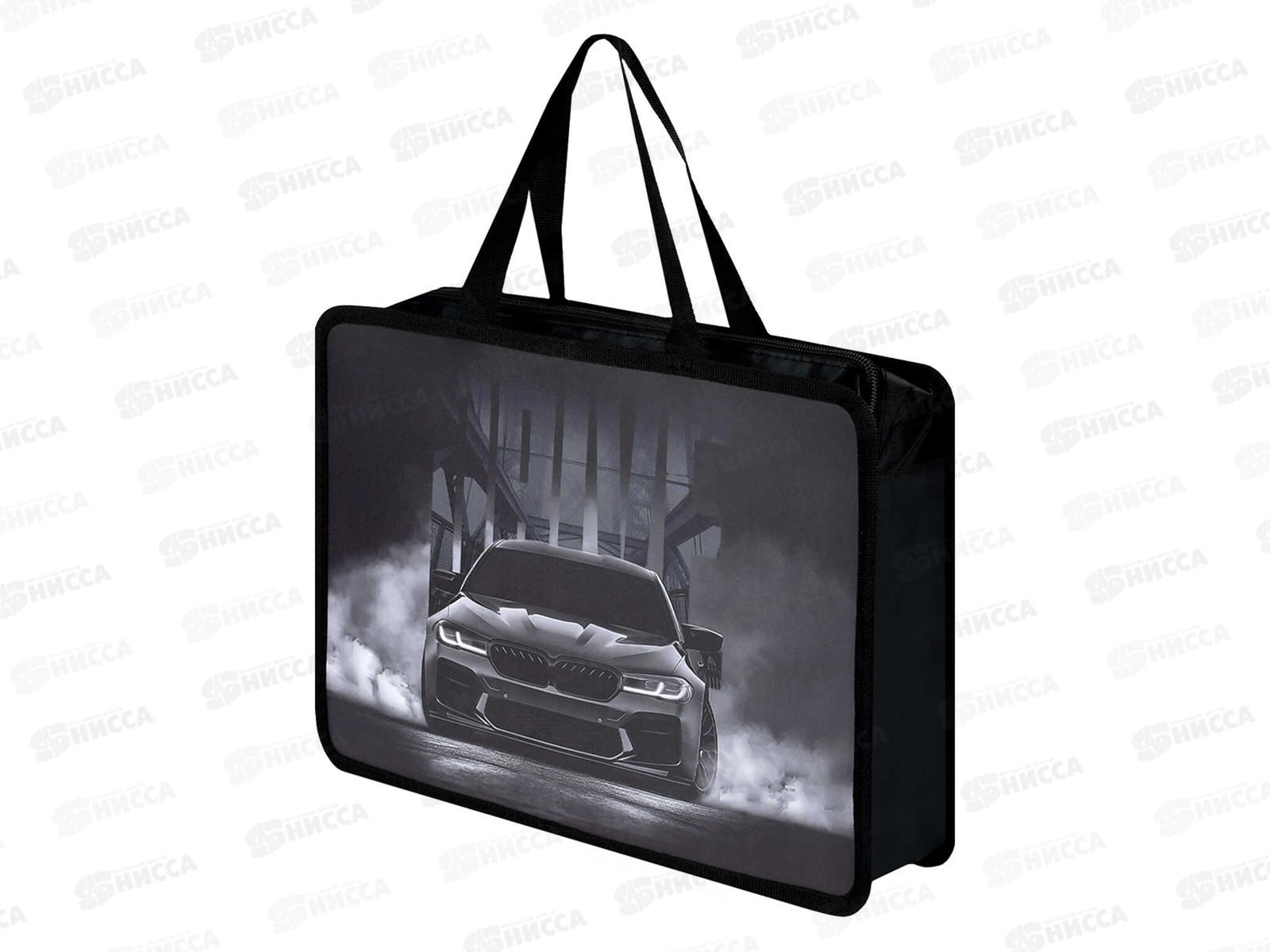 Папка д/тетрадей ФЕН А4 Драйв 1отд., молния пластик 72350 *12