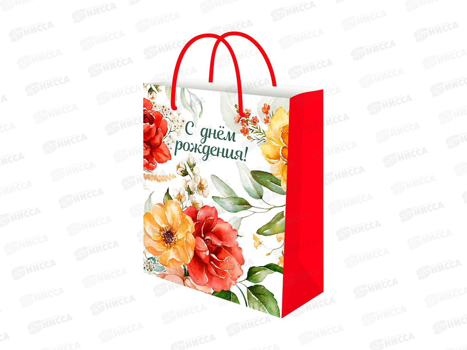 Пакет подарочный MI 26,4х32,7х8см Летнее настроение, ППК-7835 *12