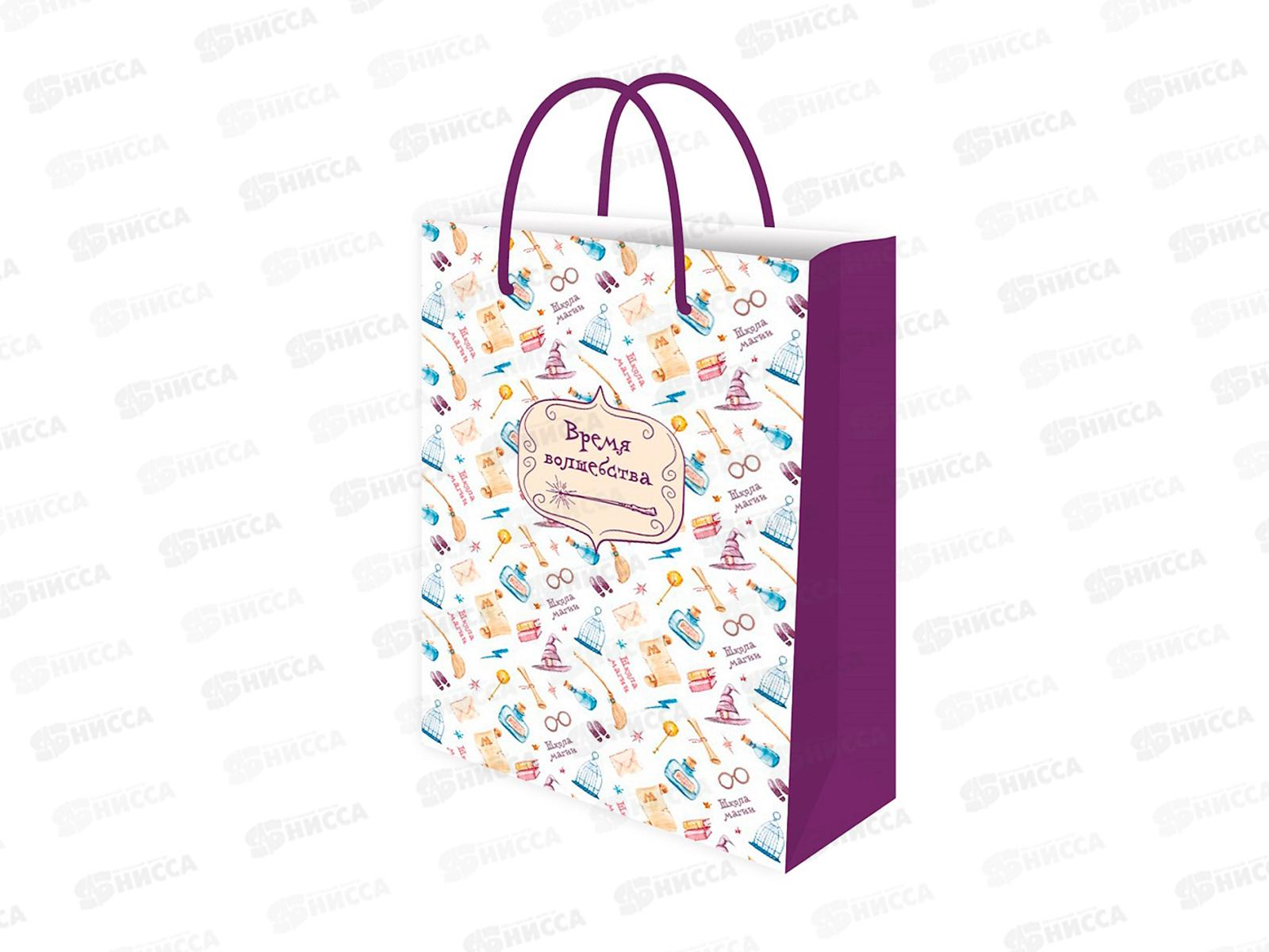Пакет подарочный MI 32х45х10см Время волшебства, ППК-1248 *12