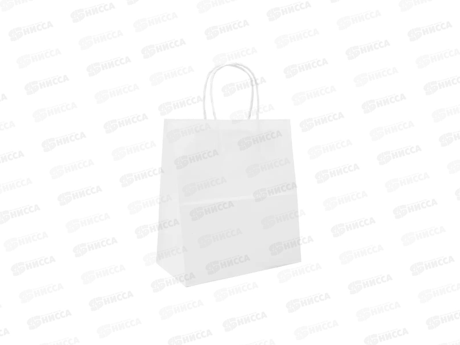 Пакет бум. AVIORA 220*120*250мм белый 108-061 *250