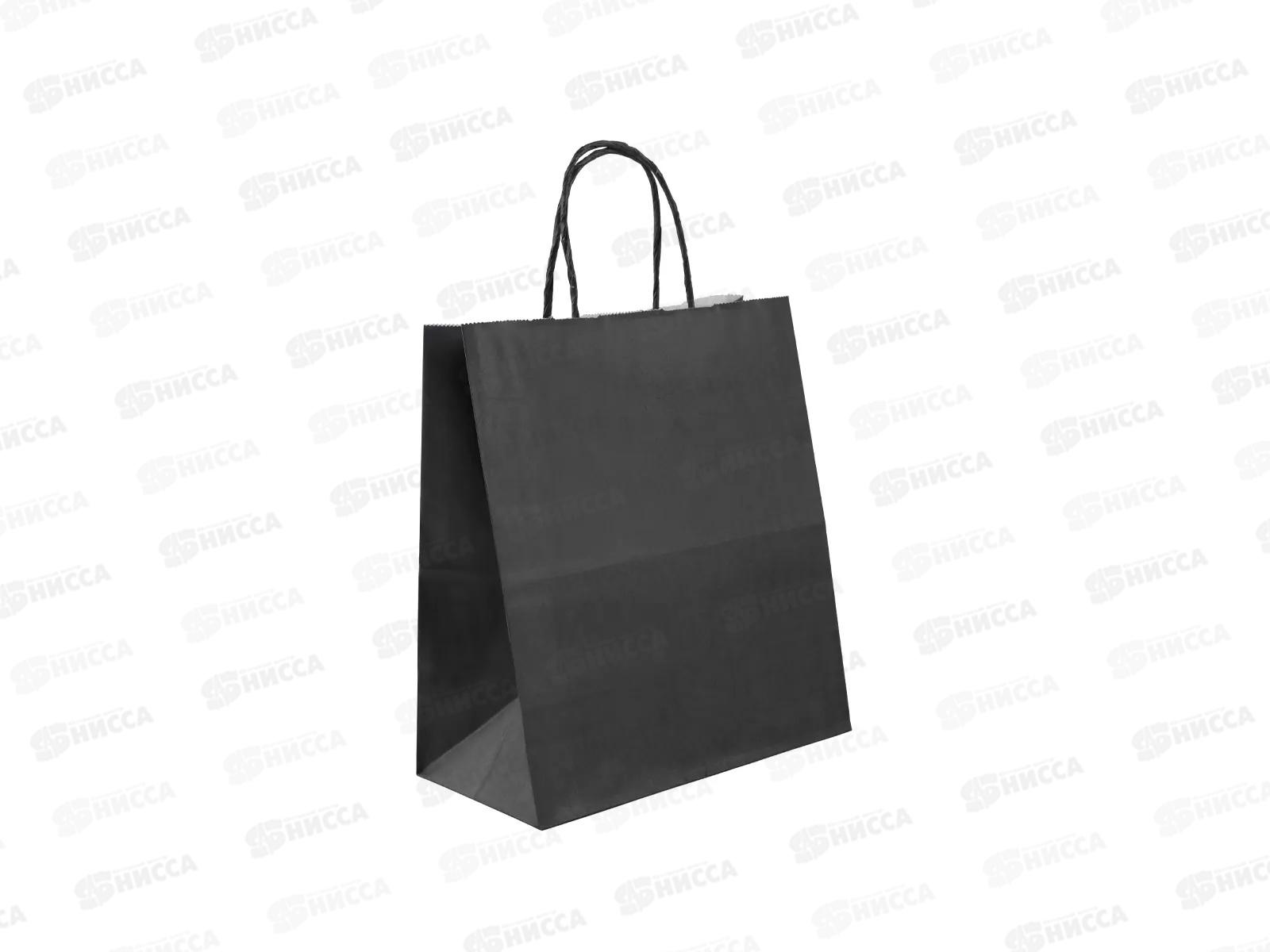 Пакет бум. AVIORA 220*120*250мм черн 108-107 *250