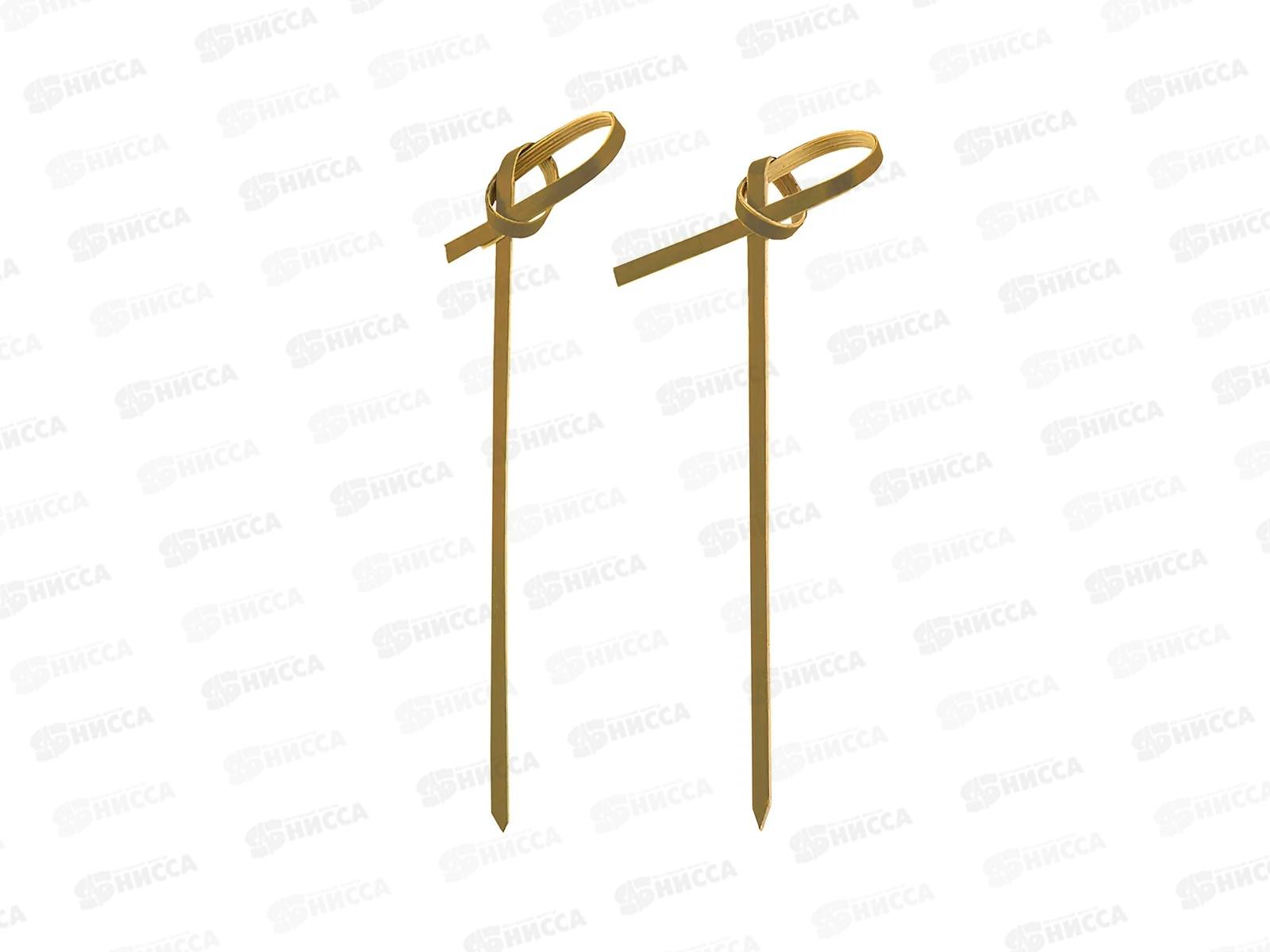 Пики бамбук AVIORA Узелок 90мм 100шт пак 491-045   *50