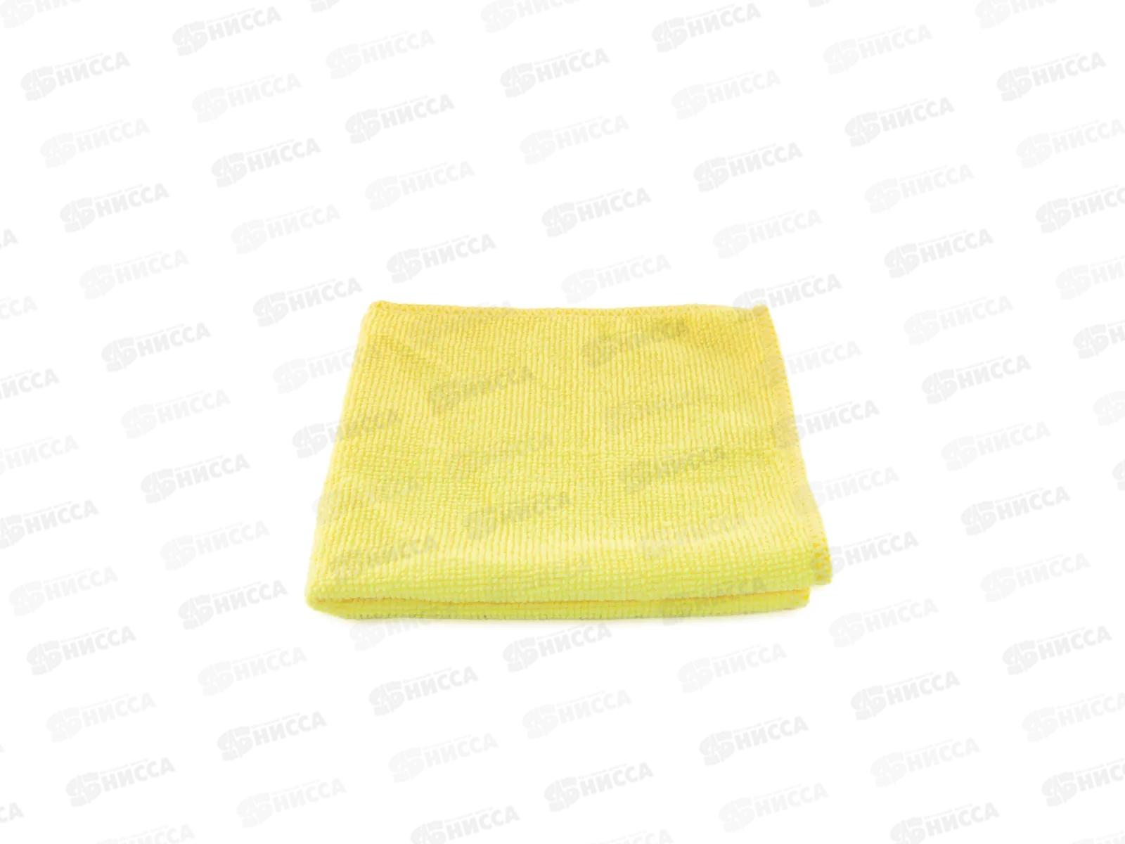 Салфетка из микрофибры ГОРНИЦА 30*30см, 200г, желтая, 406-120  *100