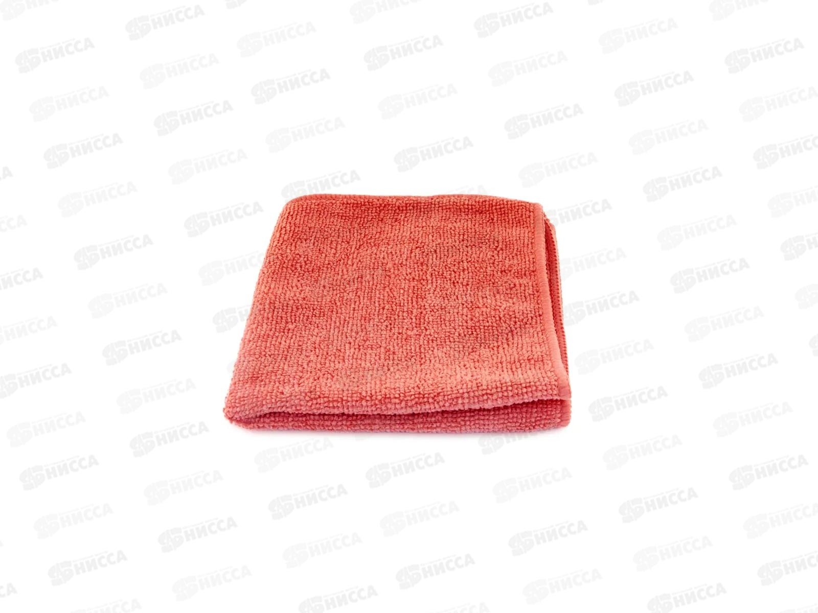Салфетка из микрофибры ГОРНИЦА 30*30см, 200г, красная, 406-119  *100