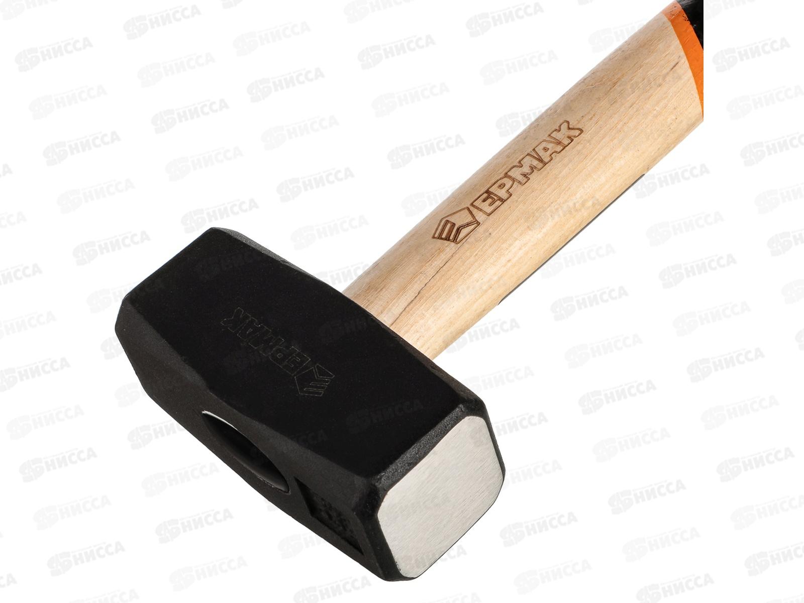 Кувалда кованая ЕРМАК 1500гр. деревянная ручка    г 662-413