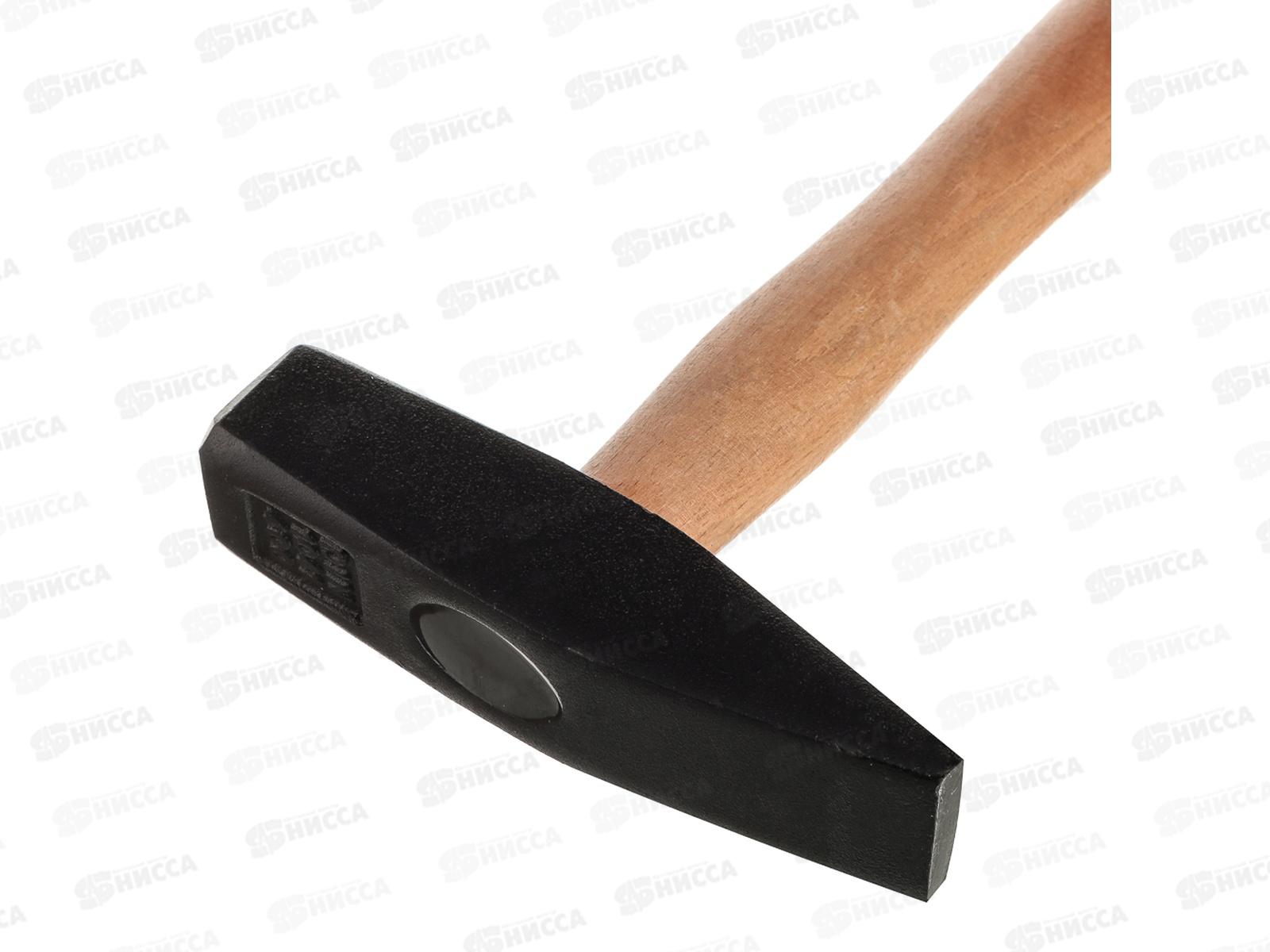 Молоток кованый ЕРМАК 200гр с деревянной ручкой  662-404  г *12