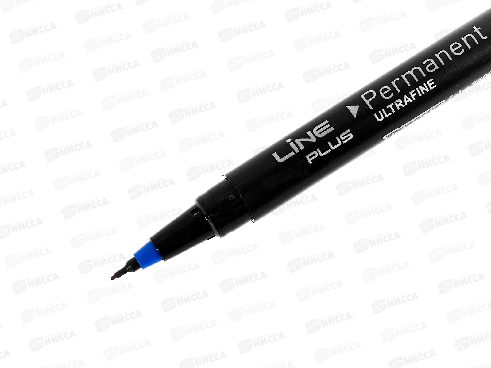 Маркер LINE PLUS для CD синий, 2500UF *12