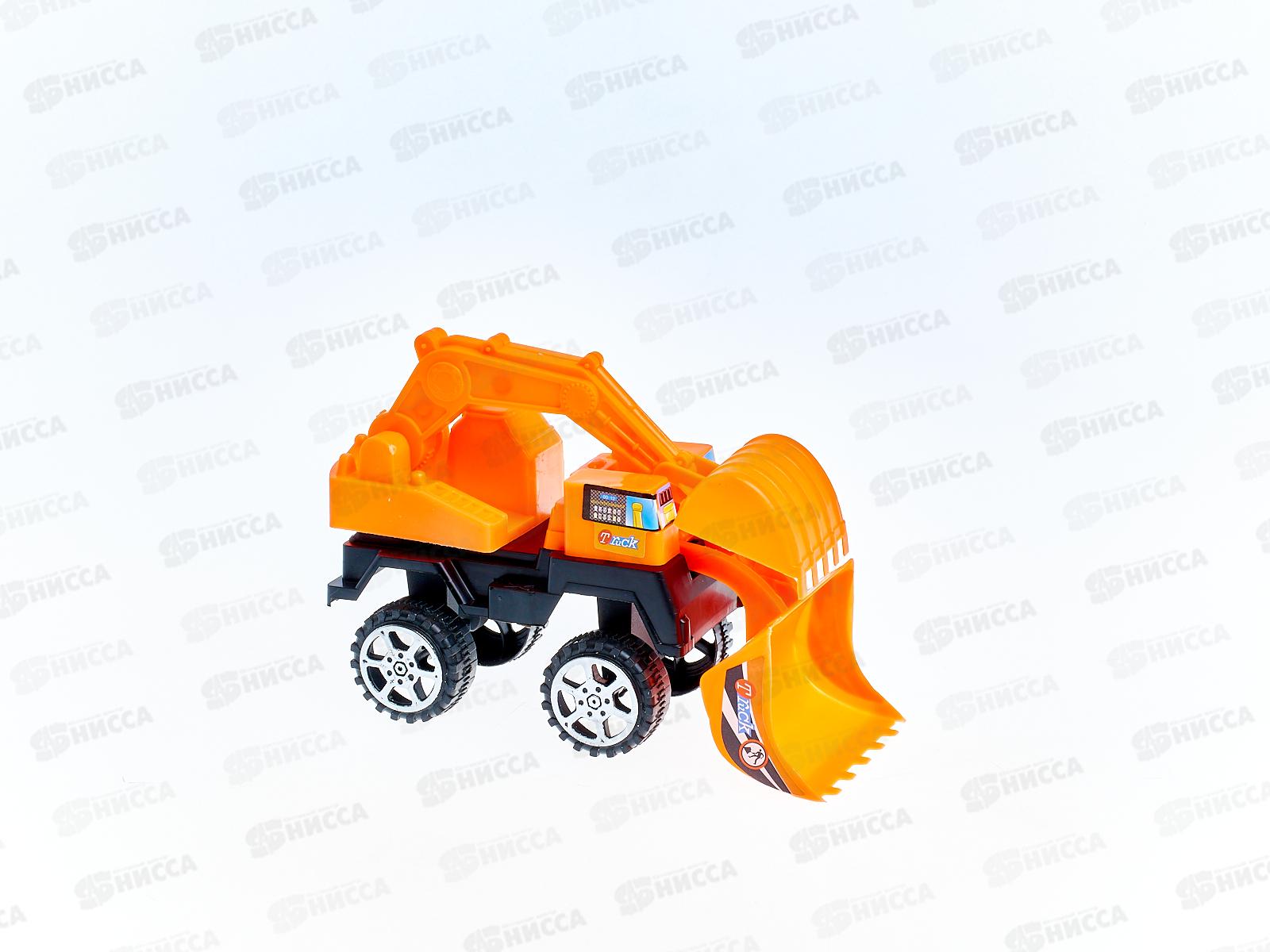 Экскаватор 6602 инерционный пластик (039789)  Ж