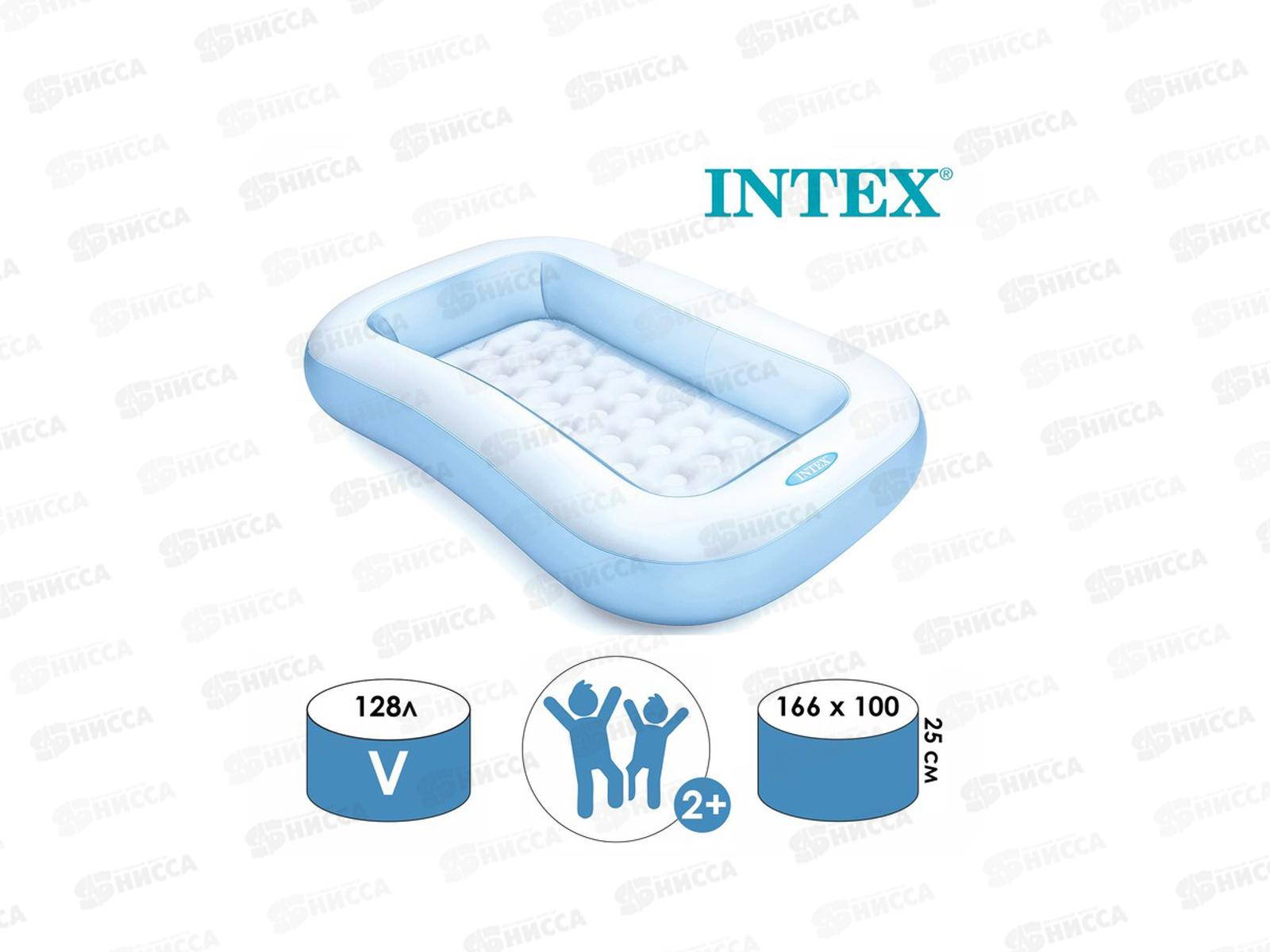 Бассейн 57403 (166х100х28см) 90л, от 2 лет, INTEX  *6