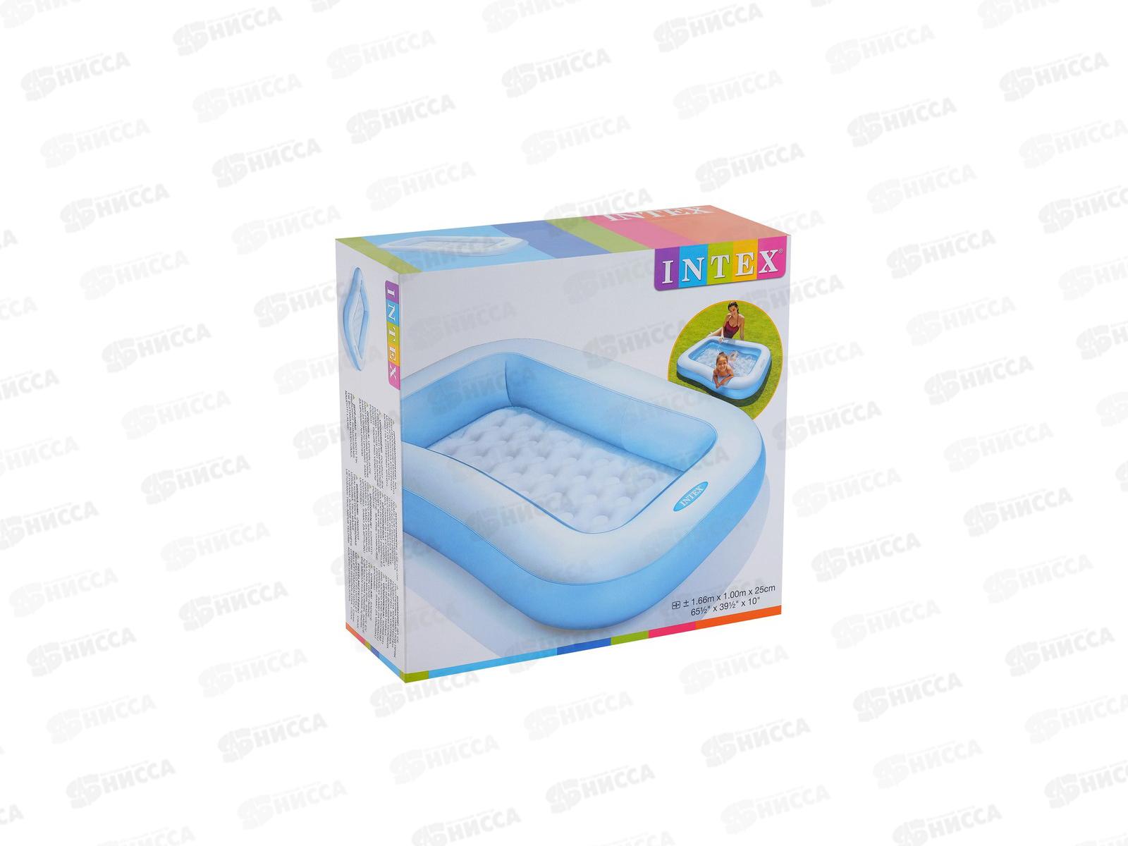 Бассейн 57403 (166х100х28см) 90л, от 2 лет, INTEX  *6