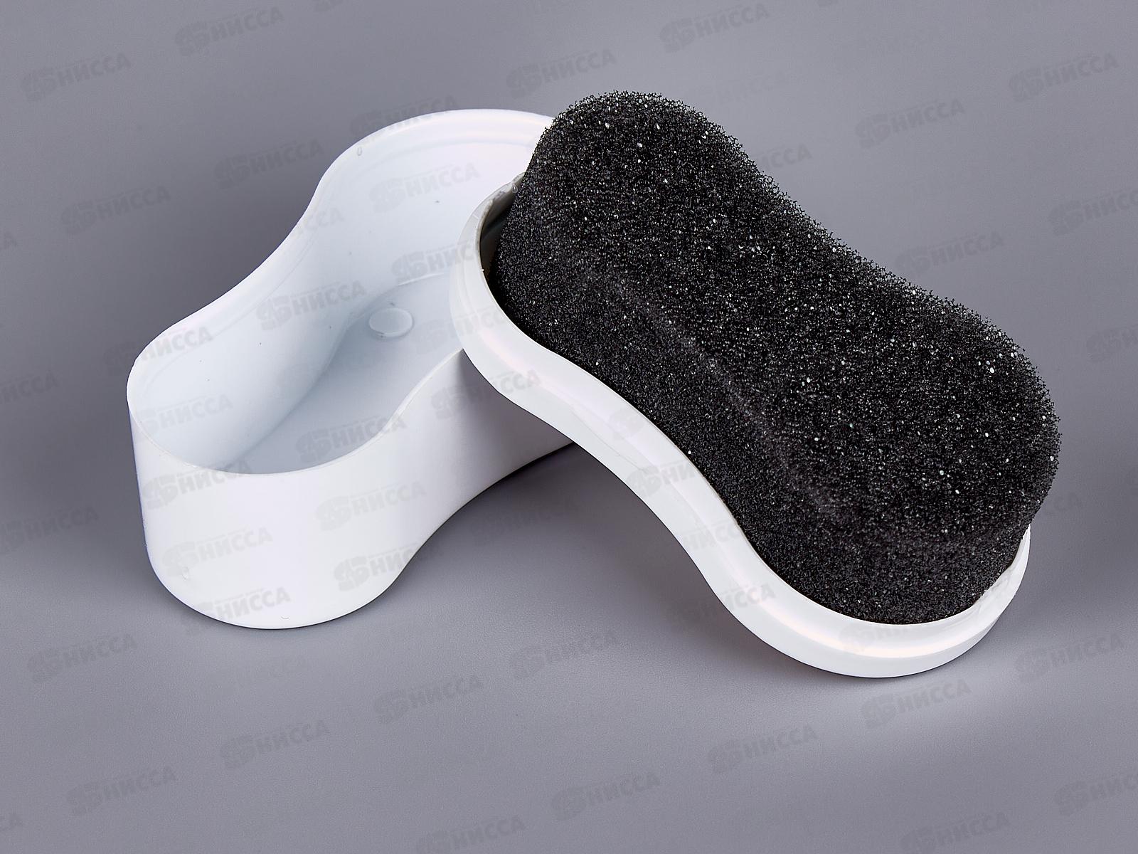 Губка для обуви Штрих Экспресс Компакт бесцветная *12/96