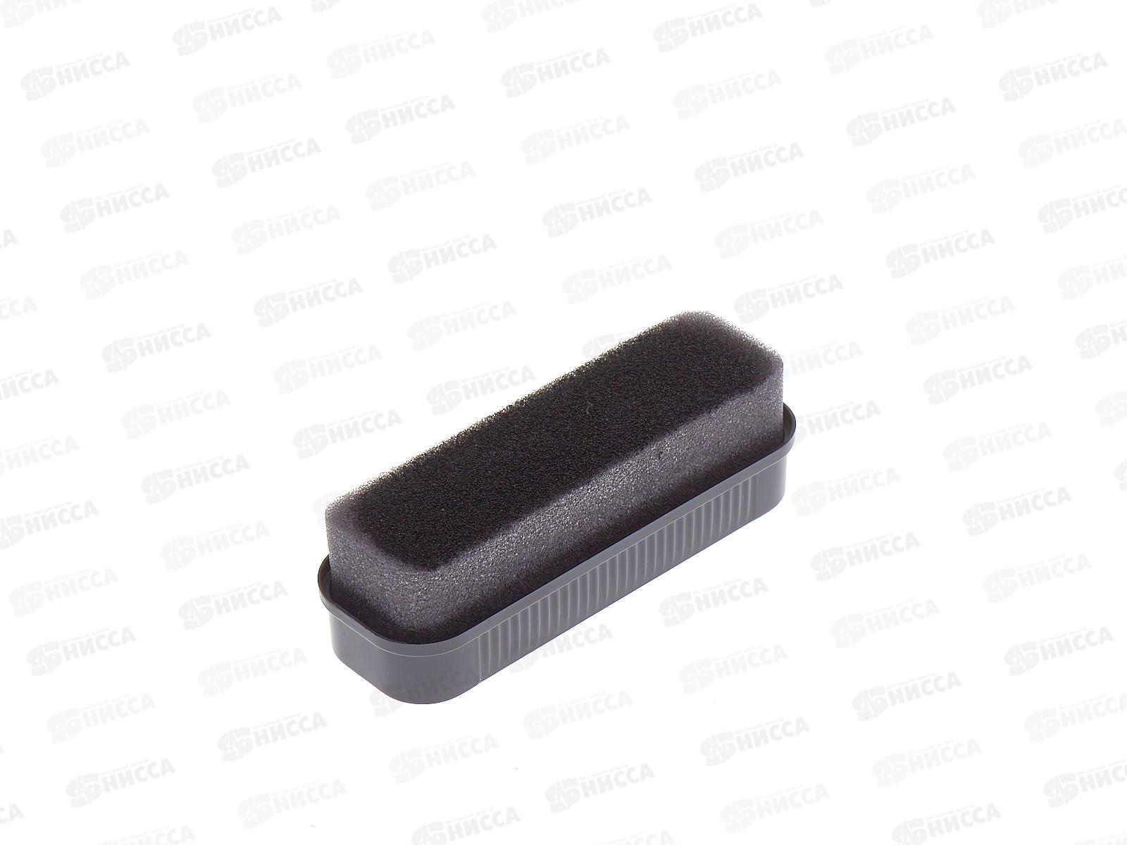 РУСАЛОЧКА БЛЕСК черная большая губка для обуви *60