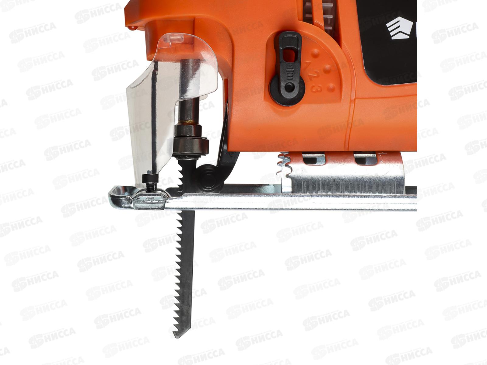 Лобзик электрический ЛЭ-570/Б,570Вт,регулируется/скорость,800-2800ходов в минуту ,маятниковый ход Ермак 646-058 г