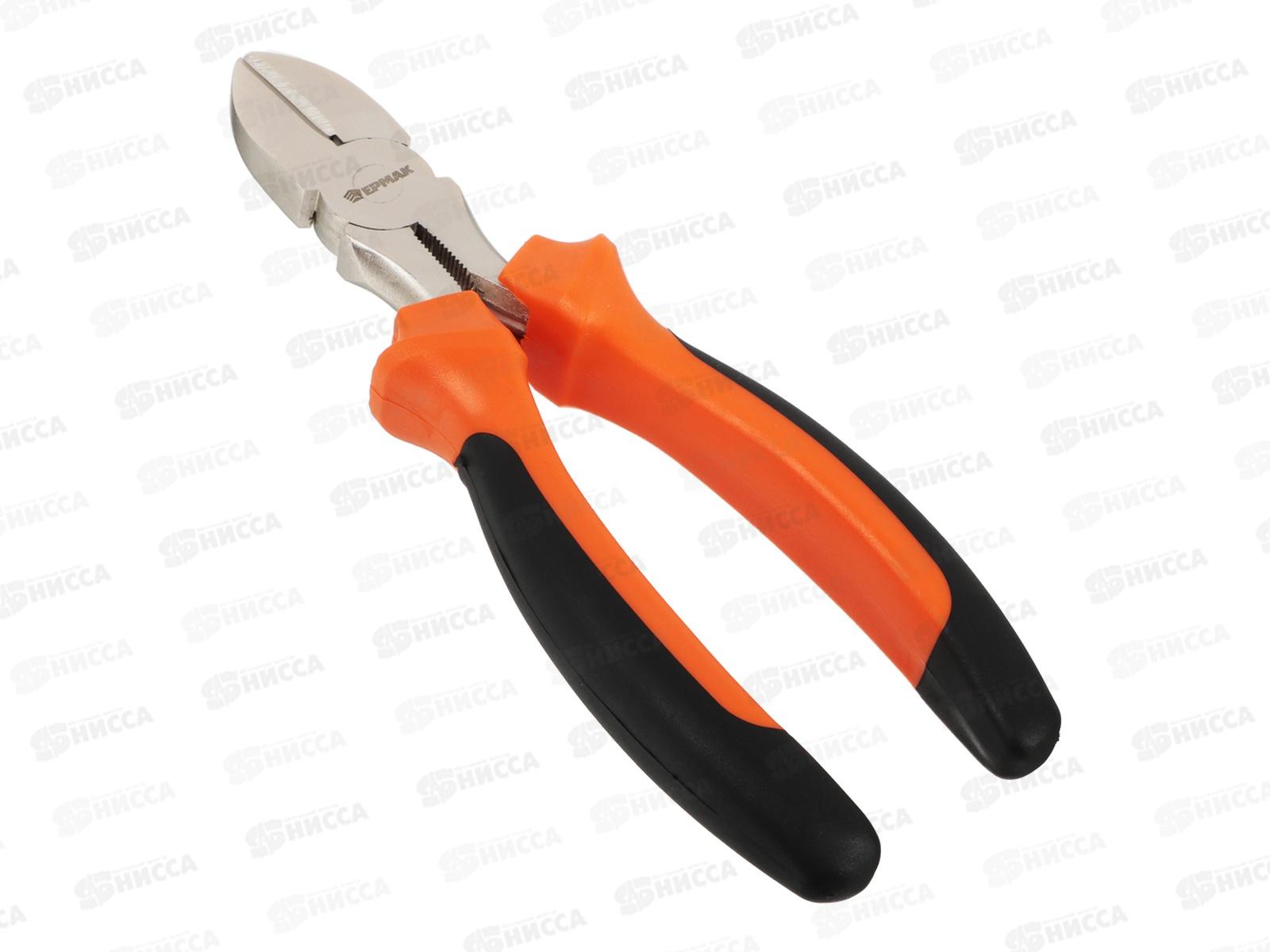 Кусачки с двухцветной ручкой ЕРМАК 180мм  (SL)  661-264 *6   г