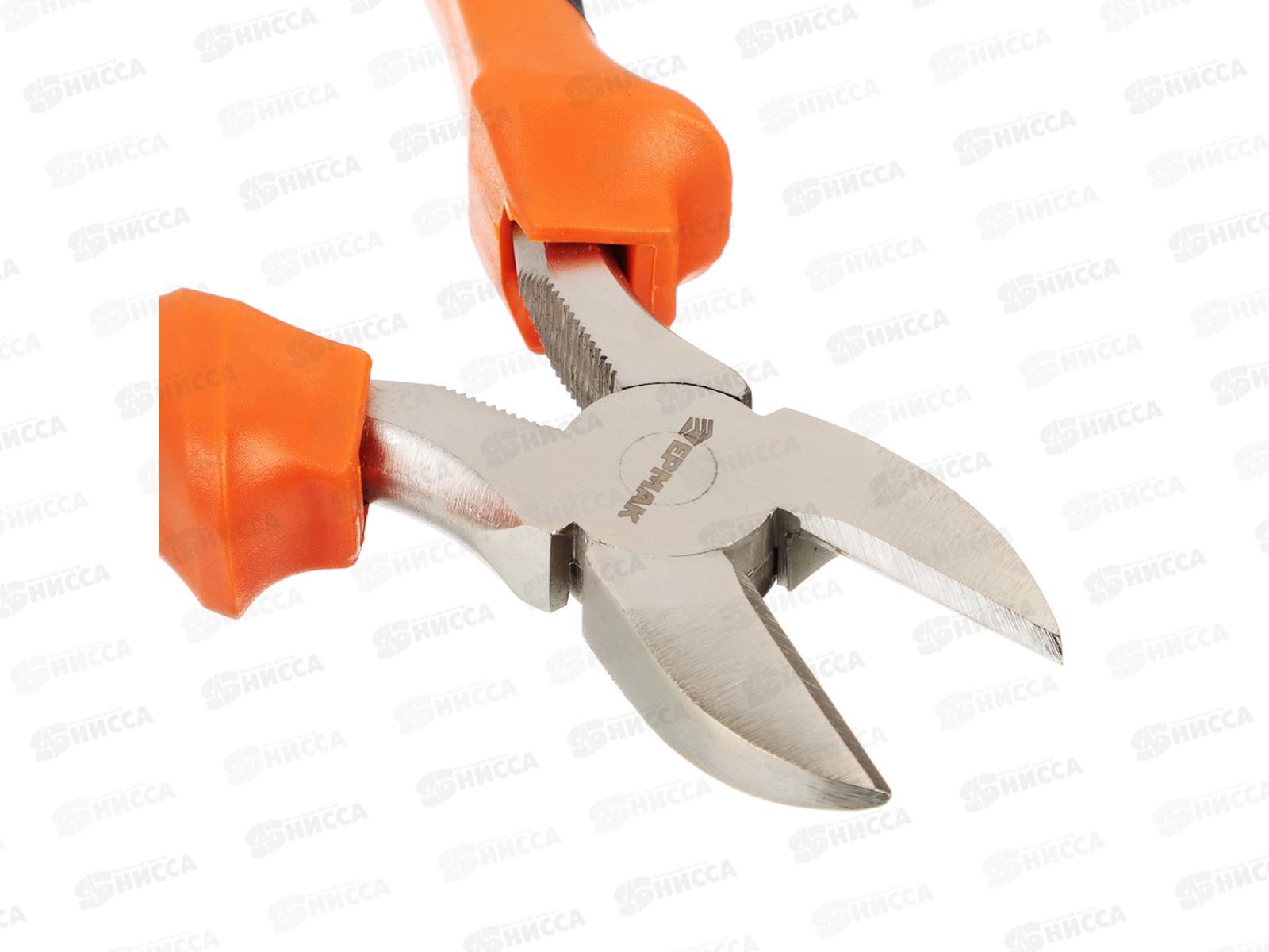 Кусачки с двухцветной ручкой ЕРМАК 180мм  (SL)  661-264 *6   г