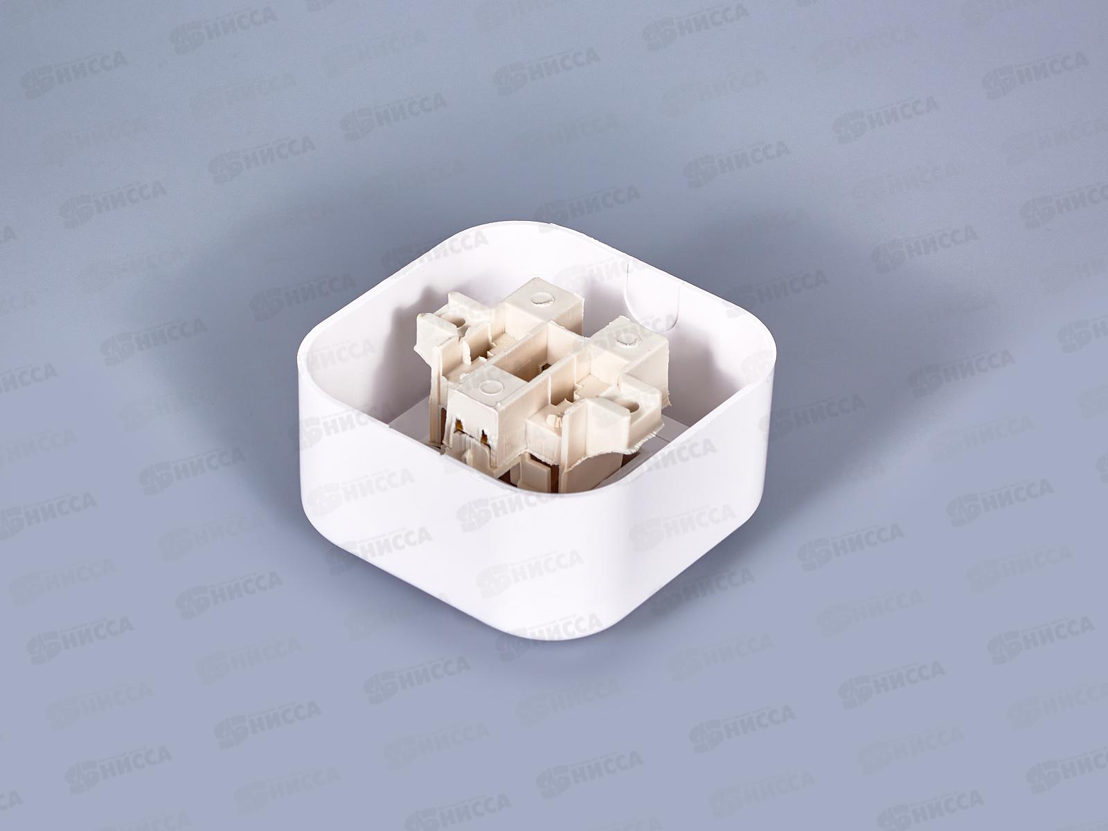 Выключатель открытой установки 2 клавиши  А56-025 Валентина  162  *60