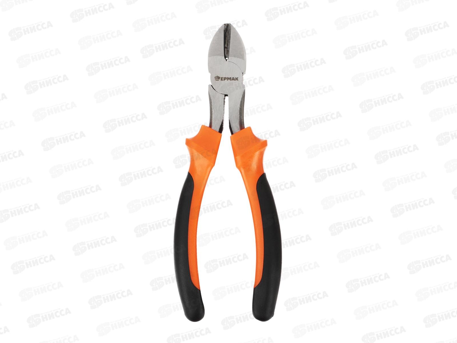 Кусачки с двухцветной ручкой ЕРМАК 160мм (SL), 661-253    г