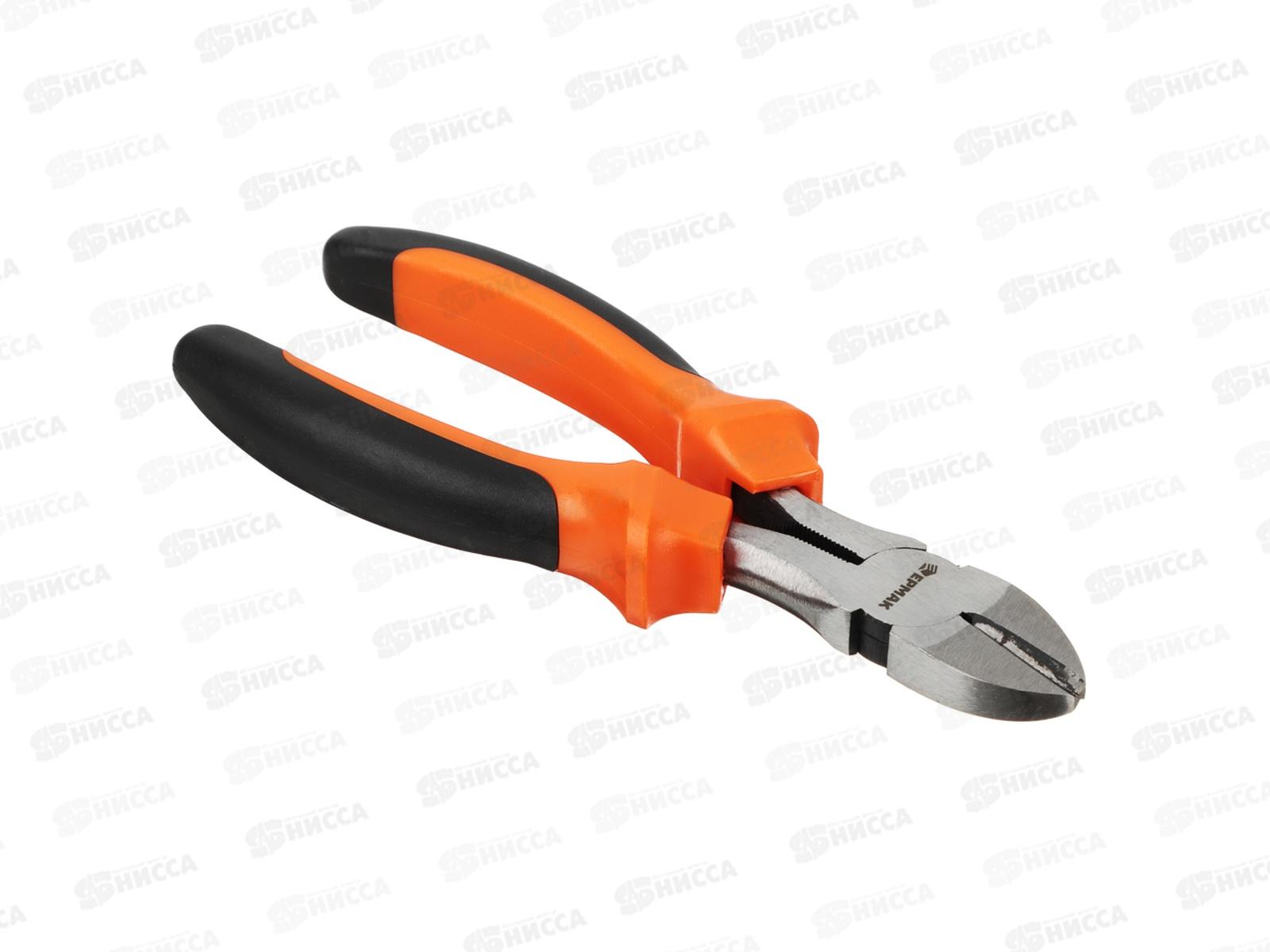 Кусачки с двухцветной ручкой ЕРМАК 160мм (SL), 661-253    г