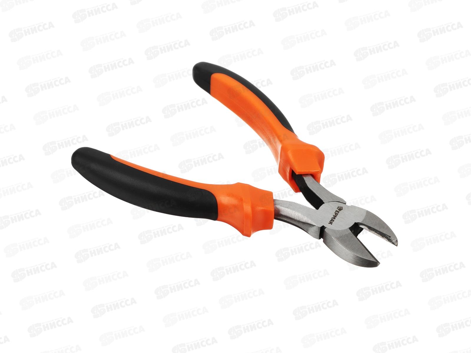 Кусачки с двухцветной ручкой ЕРМАК 160мм (SL), 661-253    г