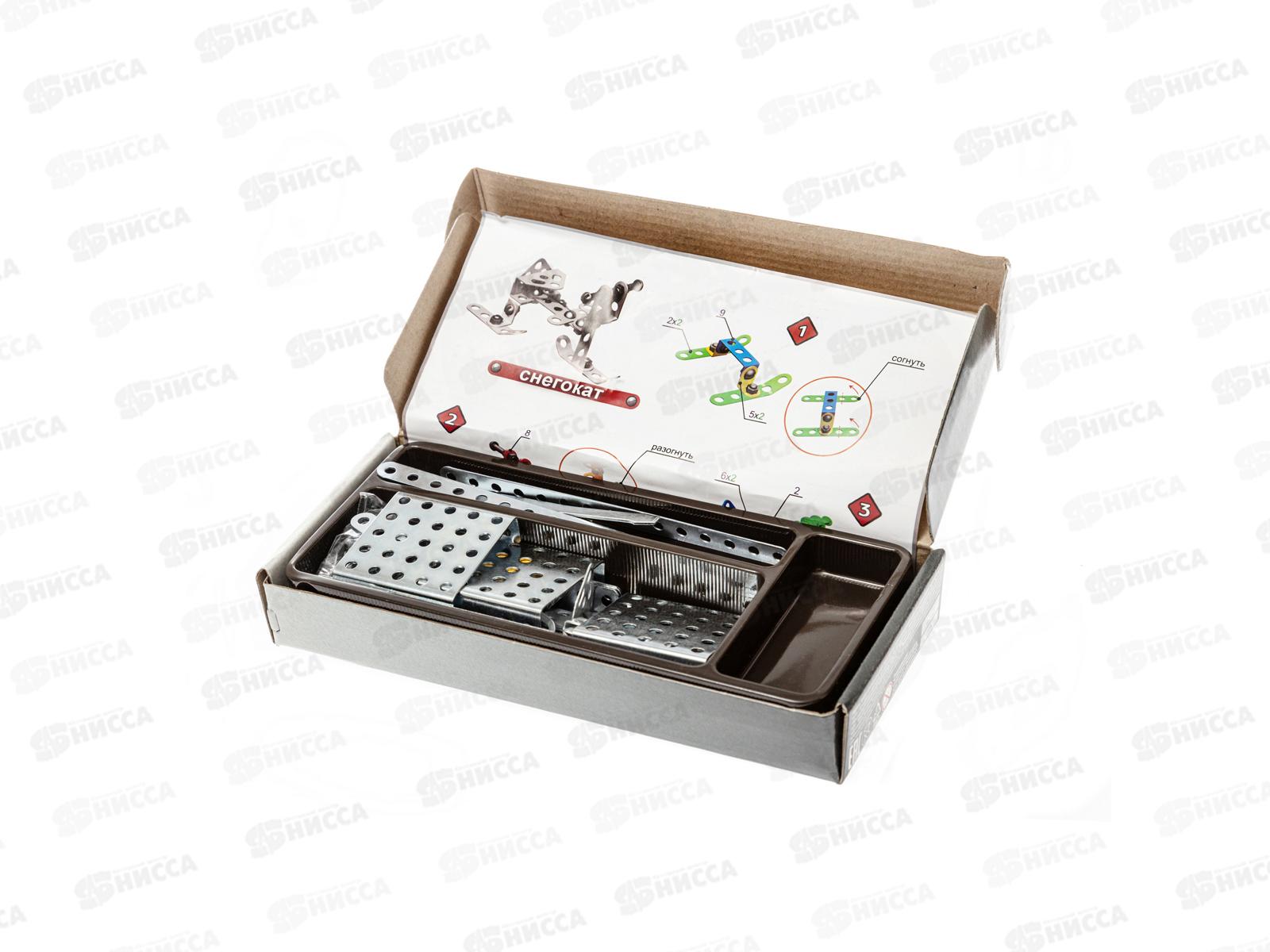 Конструктор металлический  №7 (148 элементов) 00847 для уроков труда *20