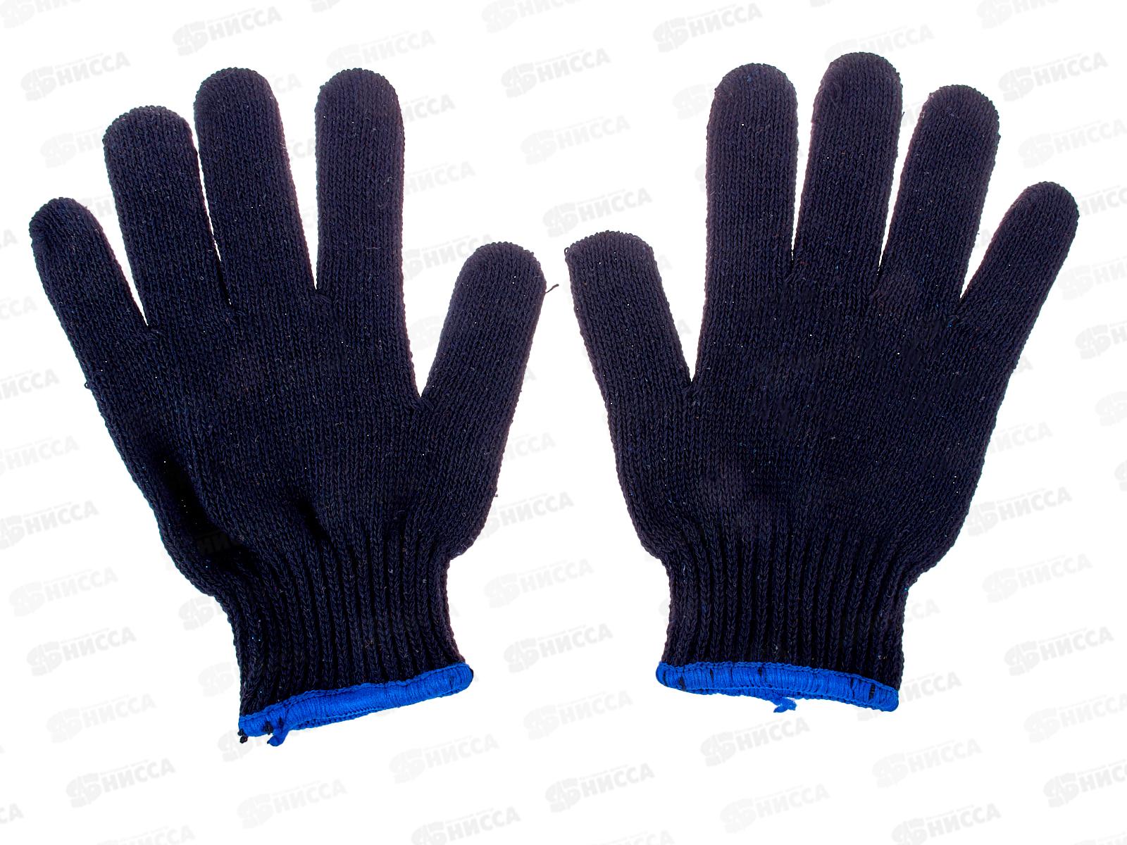 Перчатки трикотажные с ПВХ СПЕЦ-SB черн 9, 3.7211.011 *10/300