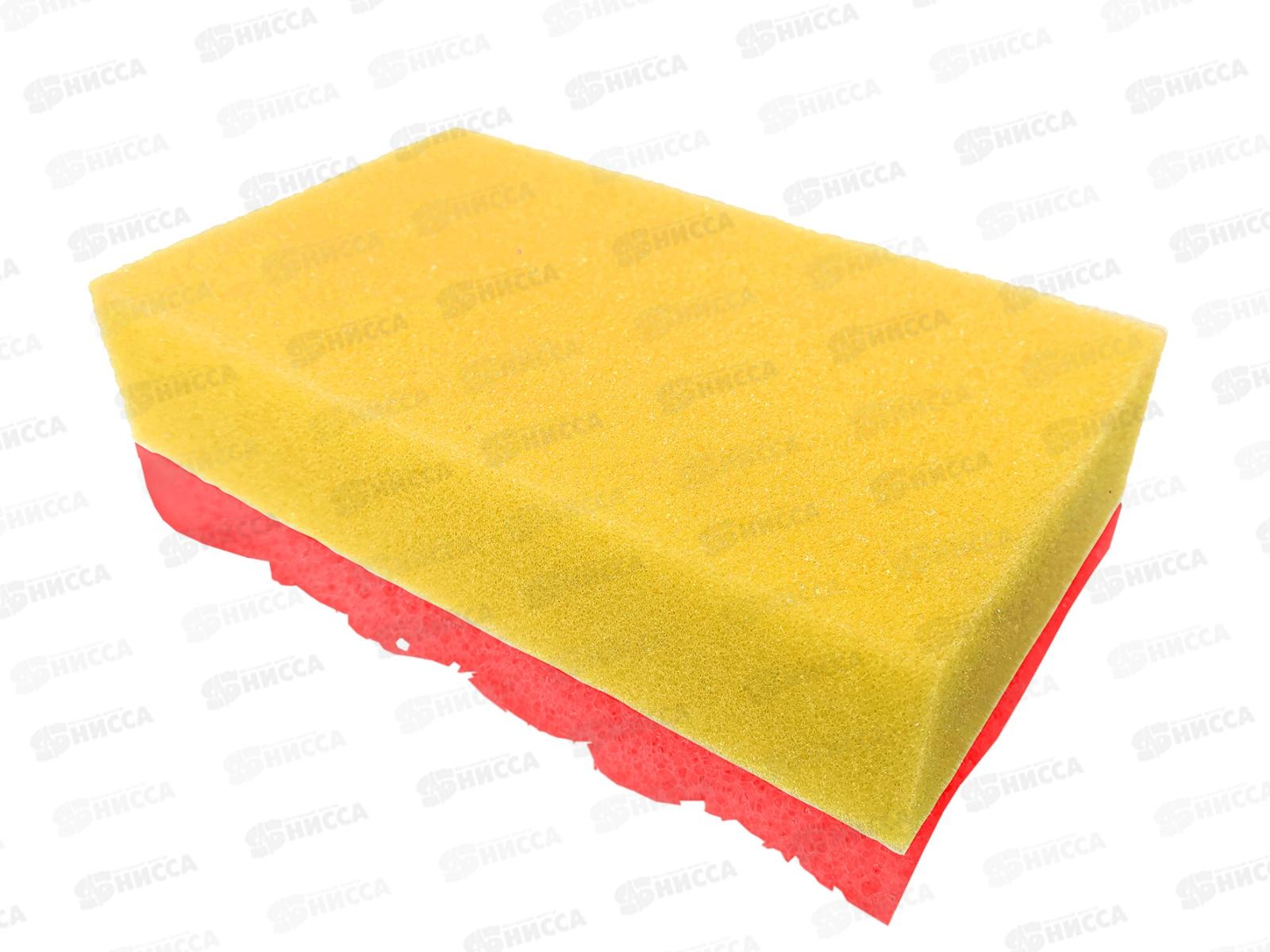Губка для тела Прямоугольник с профильным массажным слоем *30