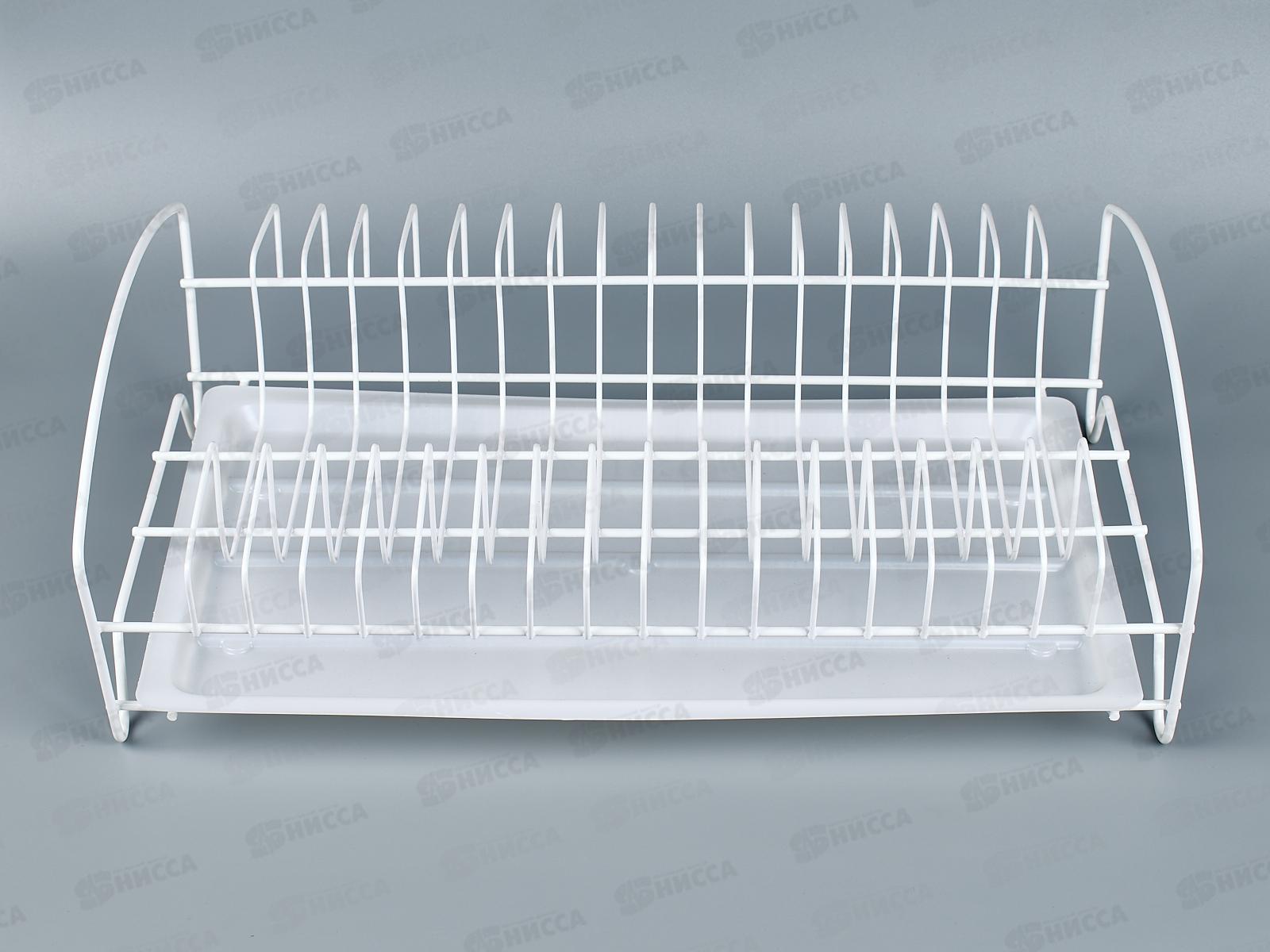 Сушилка для посуды настольная №2 белая АМ 02    08629  *4