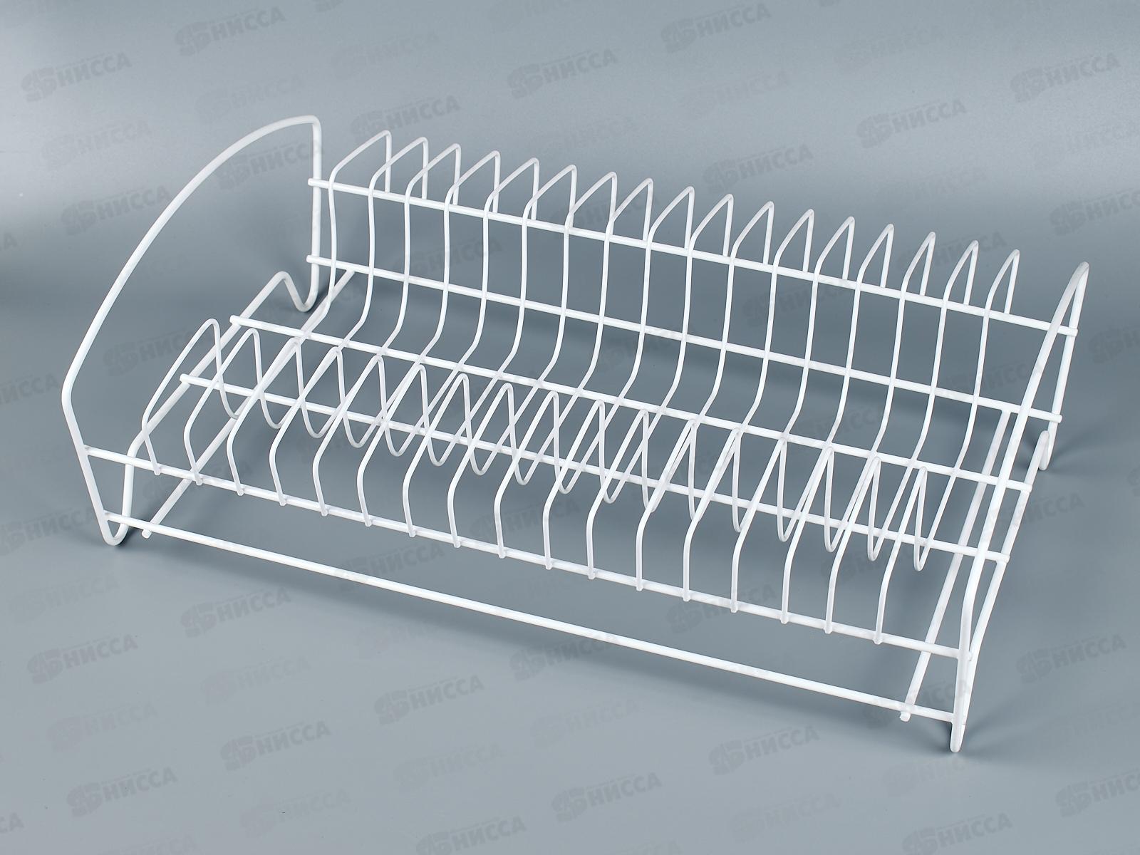 Сушилка для посуды настольная №2 белая АМ 02    08629  *4