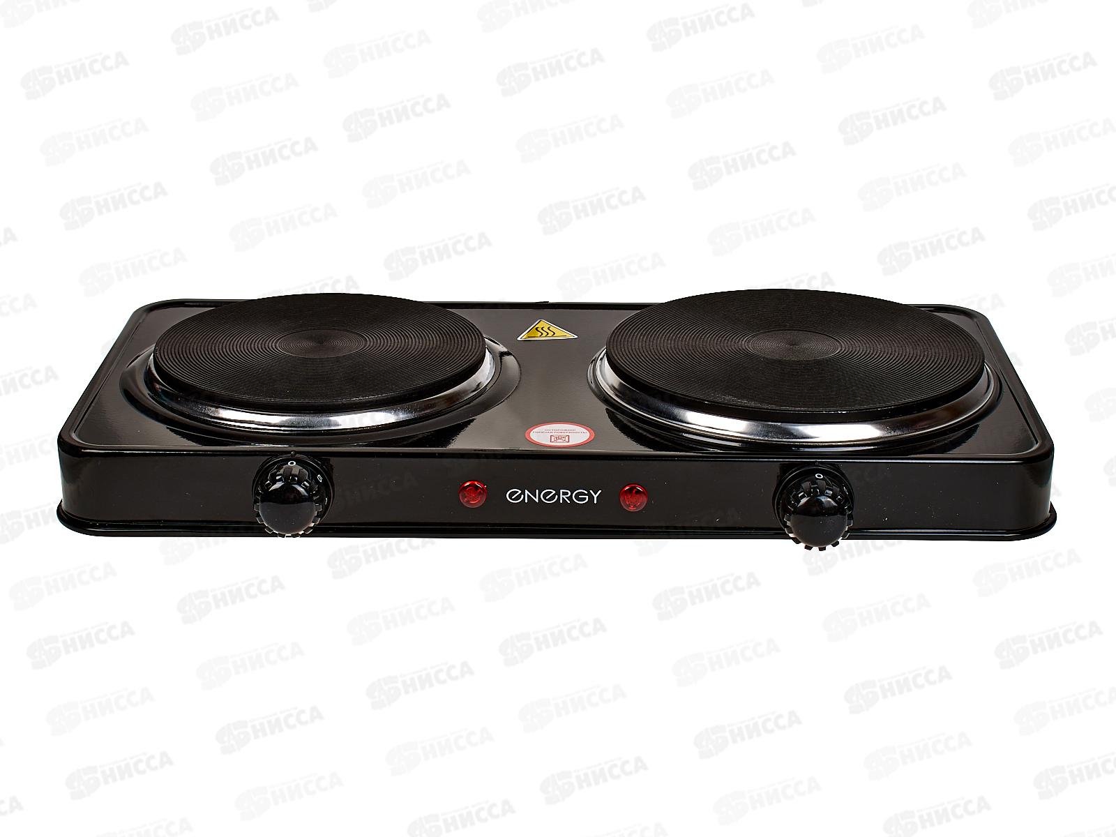 Плита электрическая  EN-903B черная 2 конфорки