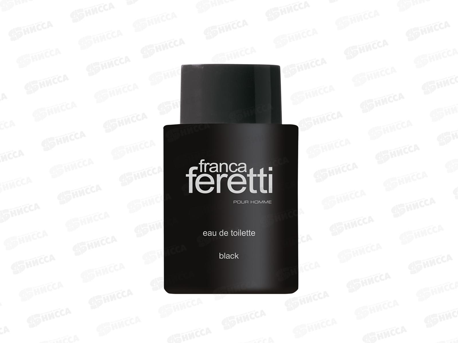 Franca Feretti Black, туалетная вода 100мл мужская *30 М