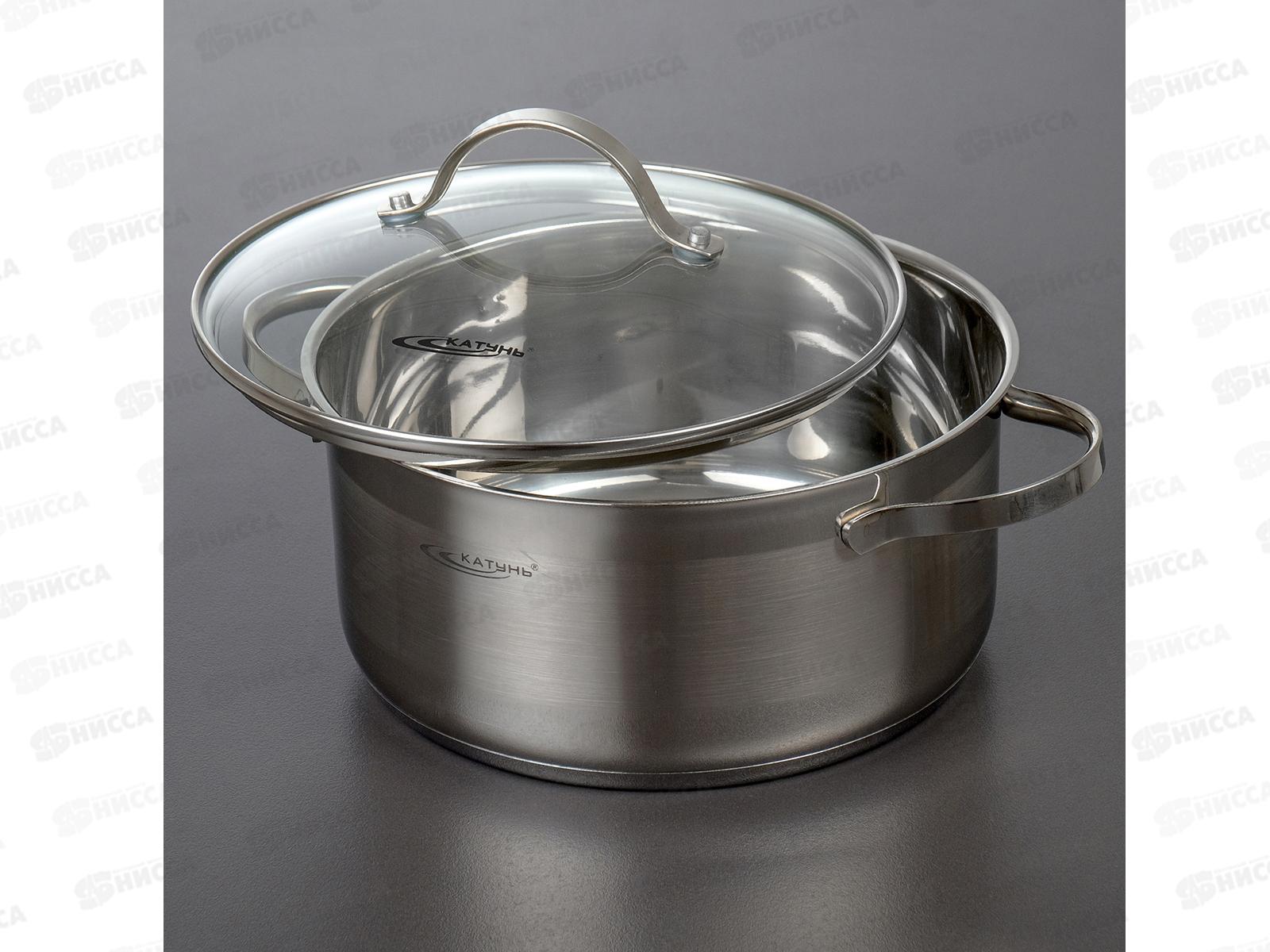 Кастрюля 4,2л (АЛЬТА) d-22 КТ-SET-005-40 *4