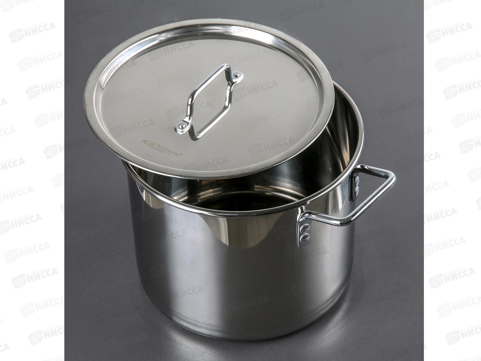 Кастрюля 15,0л [ОБЩЕПИТ] d-30 h-23 KT-ОБ-15В *1