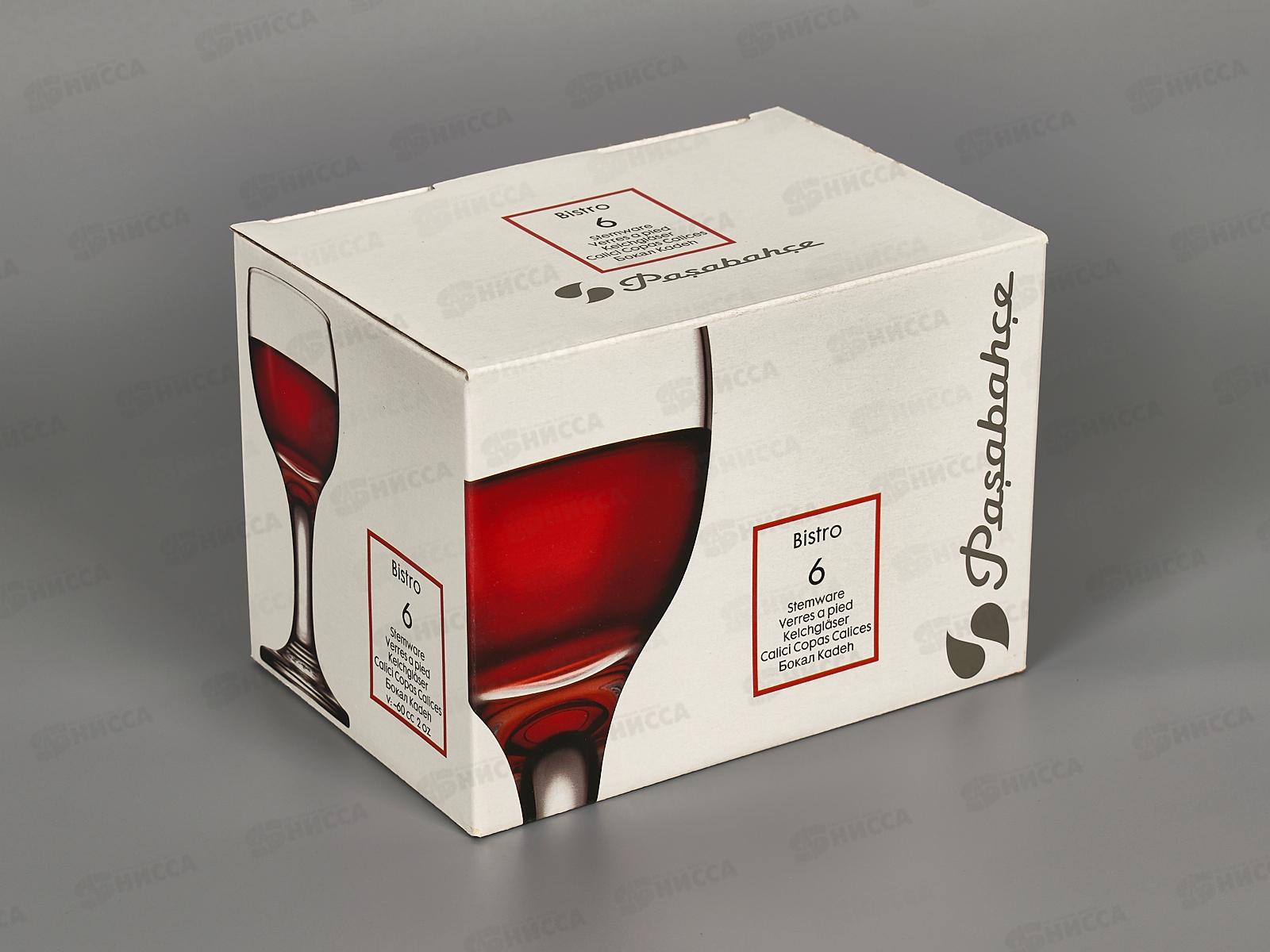 Набор рюмок для водки BISTRO 60сс 6штук 44134 *4