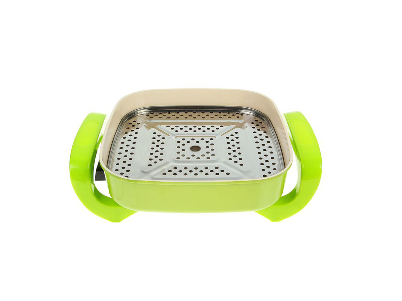 Электросковорода SA-7708GR 1500Вт 30-8см керамика квадратная