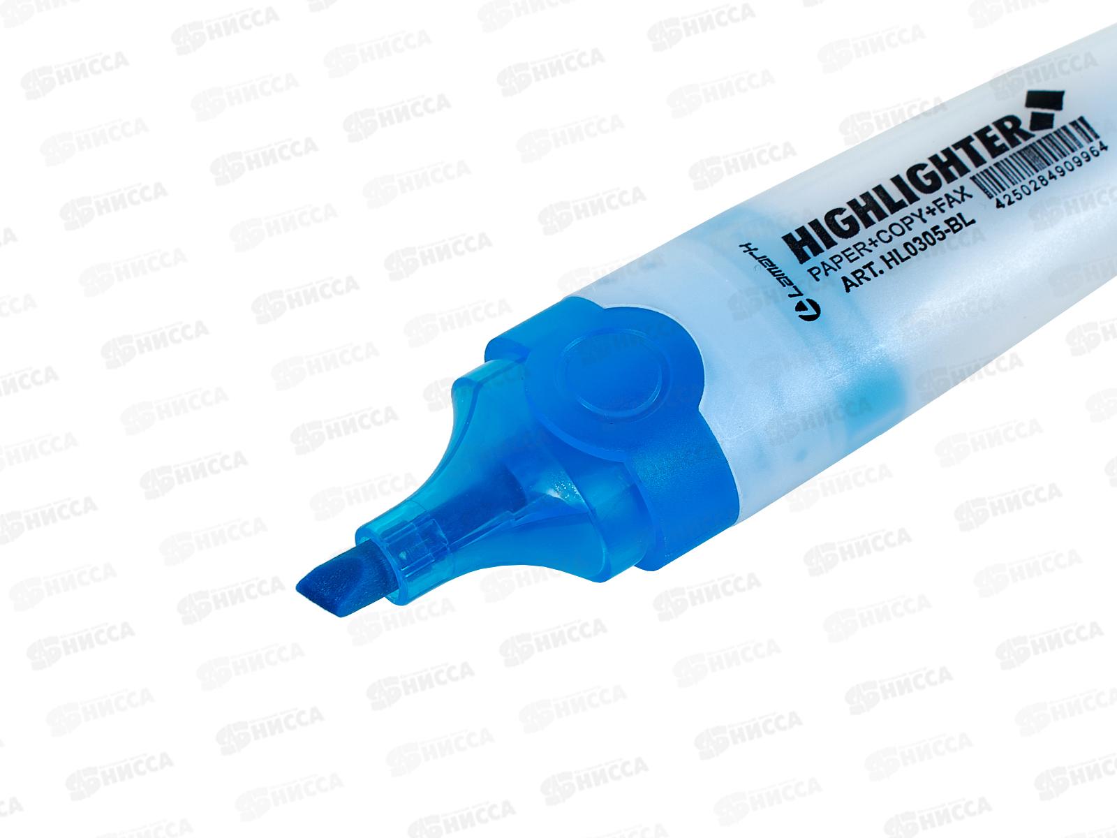 Маркер LAMARK текст.  синий, 0305-BL *12