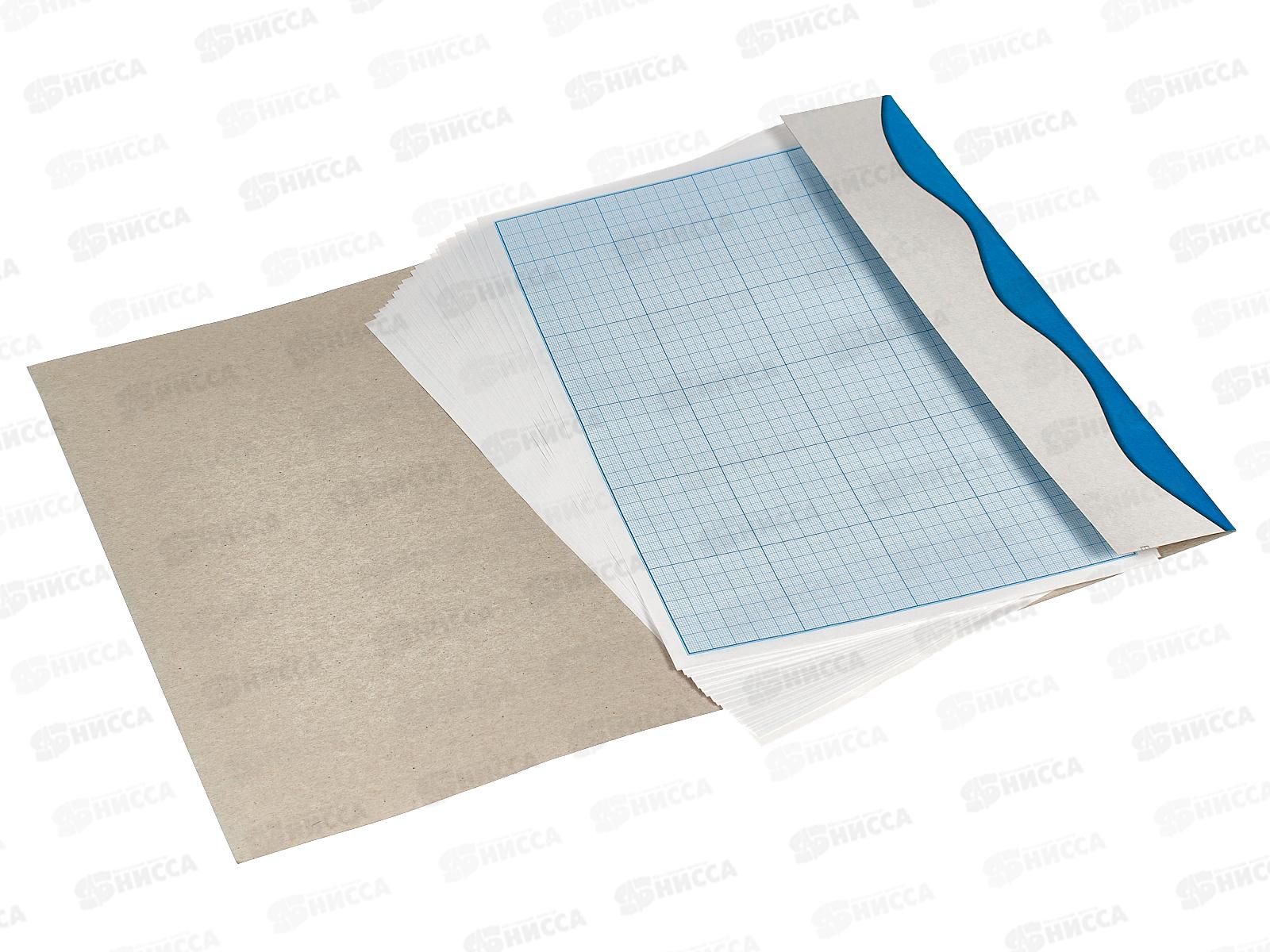 Бумага миллиметровая А4 20листов СБ синяя *30