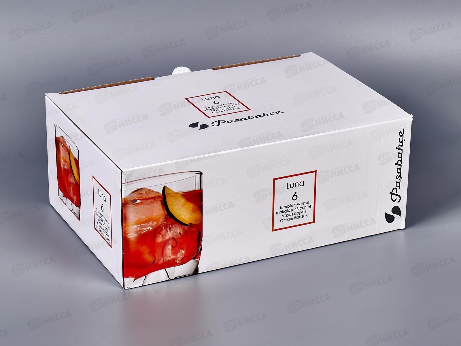 Набор стаканов для сока Луна 240сс 6шт.42338 *8