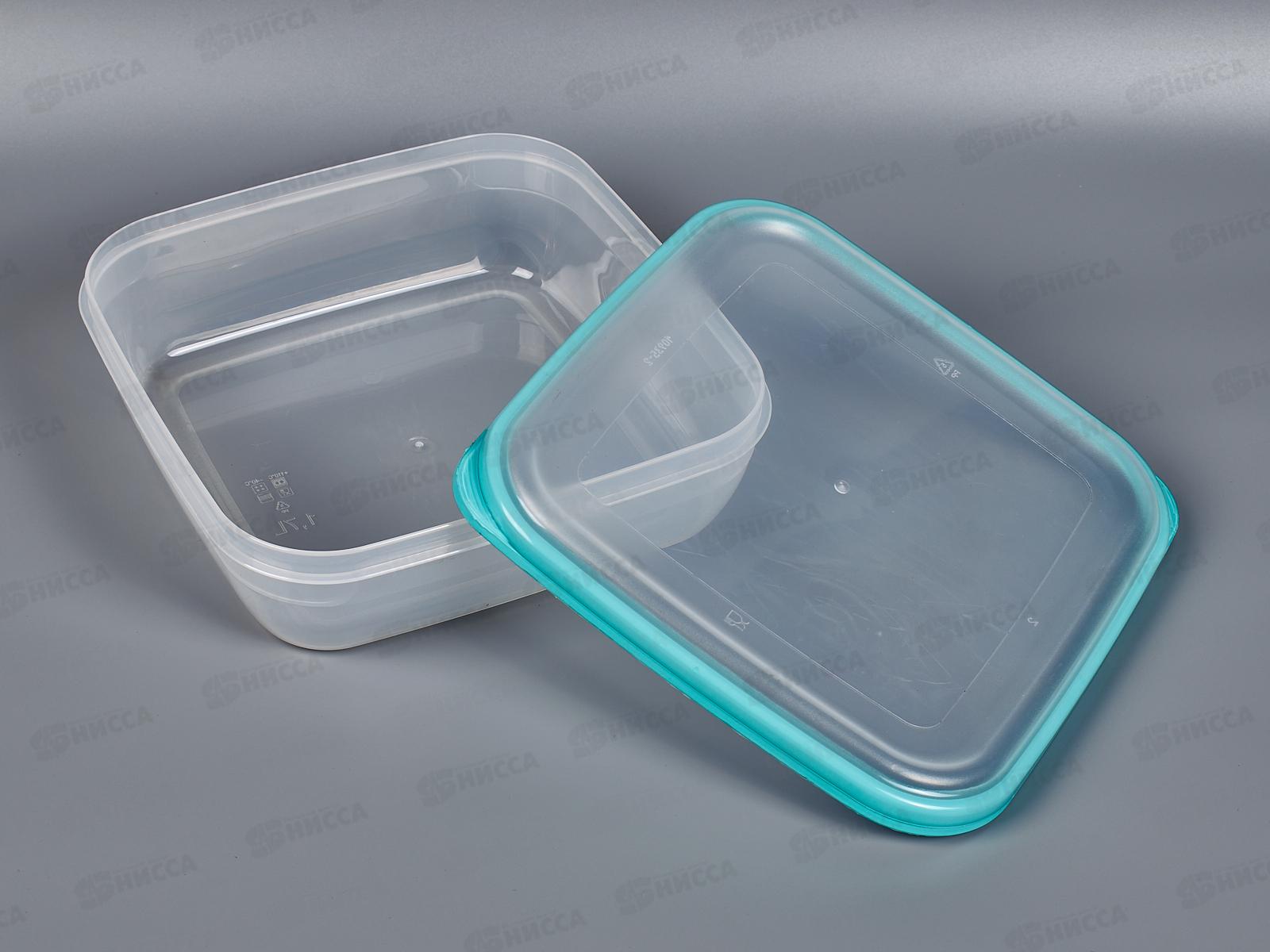 Контейнер СВЧ 1,7л &quotПРЕМИУМ&quot квадратный С566*30