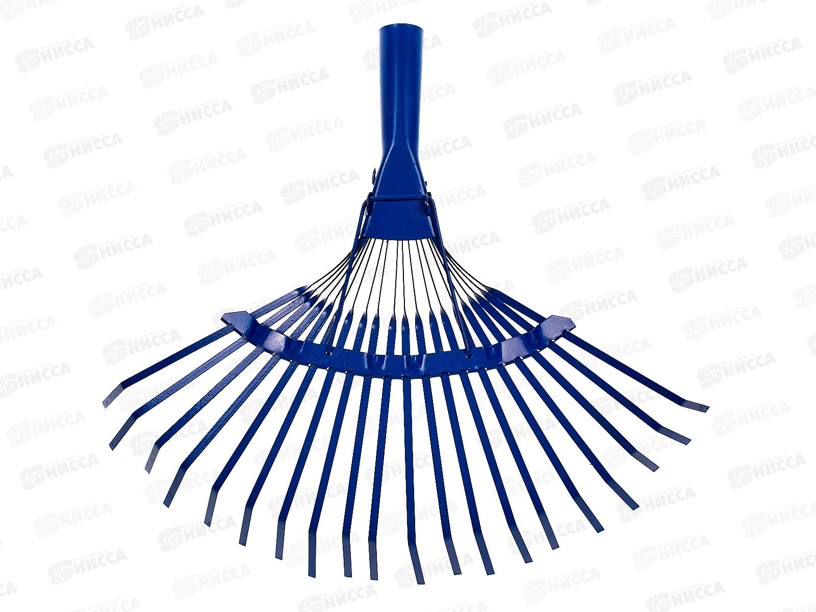 Грабли веерные пластинчатые порошок 20 зубов, с564 (Павлово)  *10