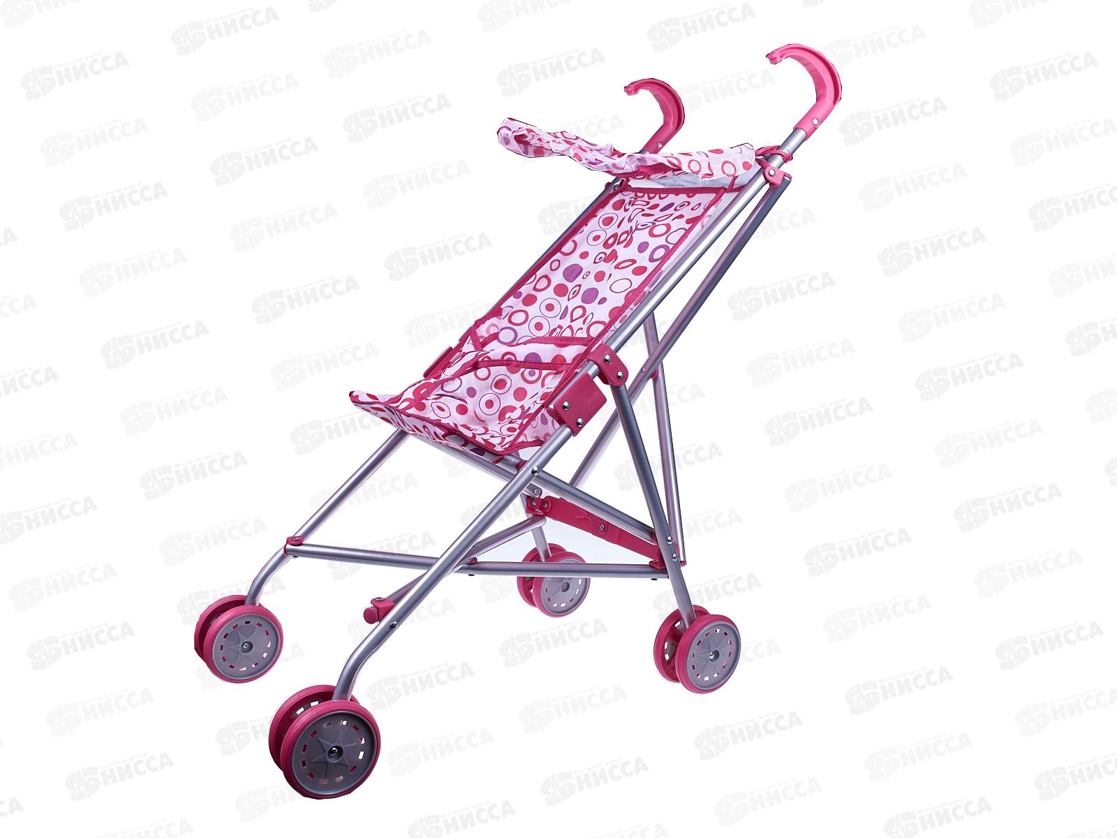 Коляска кукольная 9302S трость с козырьком металлическая в пакете **5,1,3  *12
