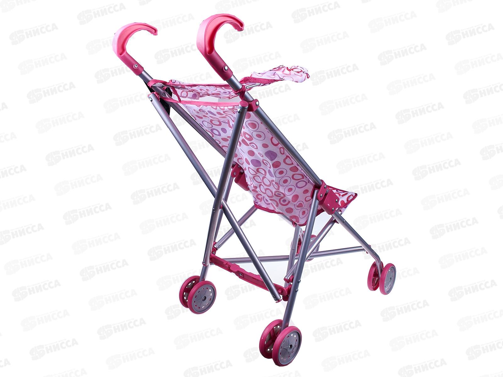 Коляска кукольная 9302S трость с козырьком металлическая в пакете **5,1,3  *12