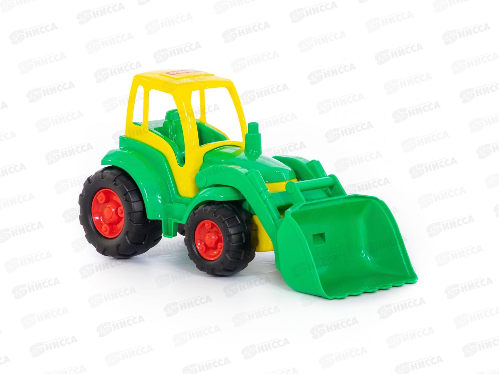 Трактор Чемпион с ковшом 0476  в сетке  *8