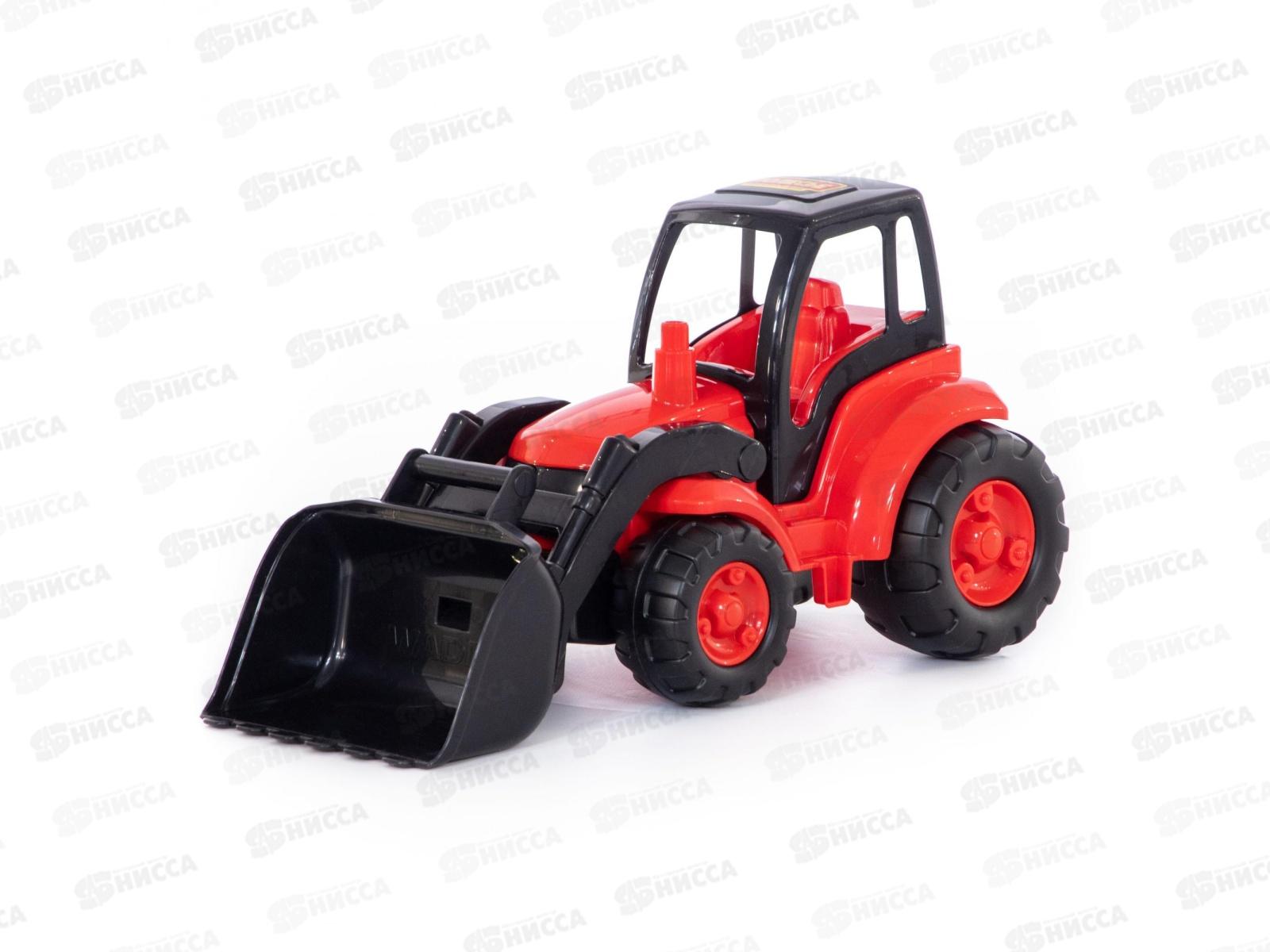 Трактор Чемпион с ковшом 0476  в сетке  *8