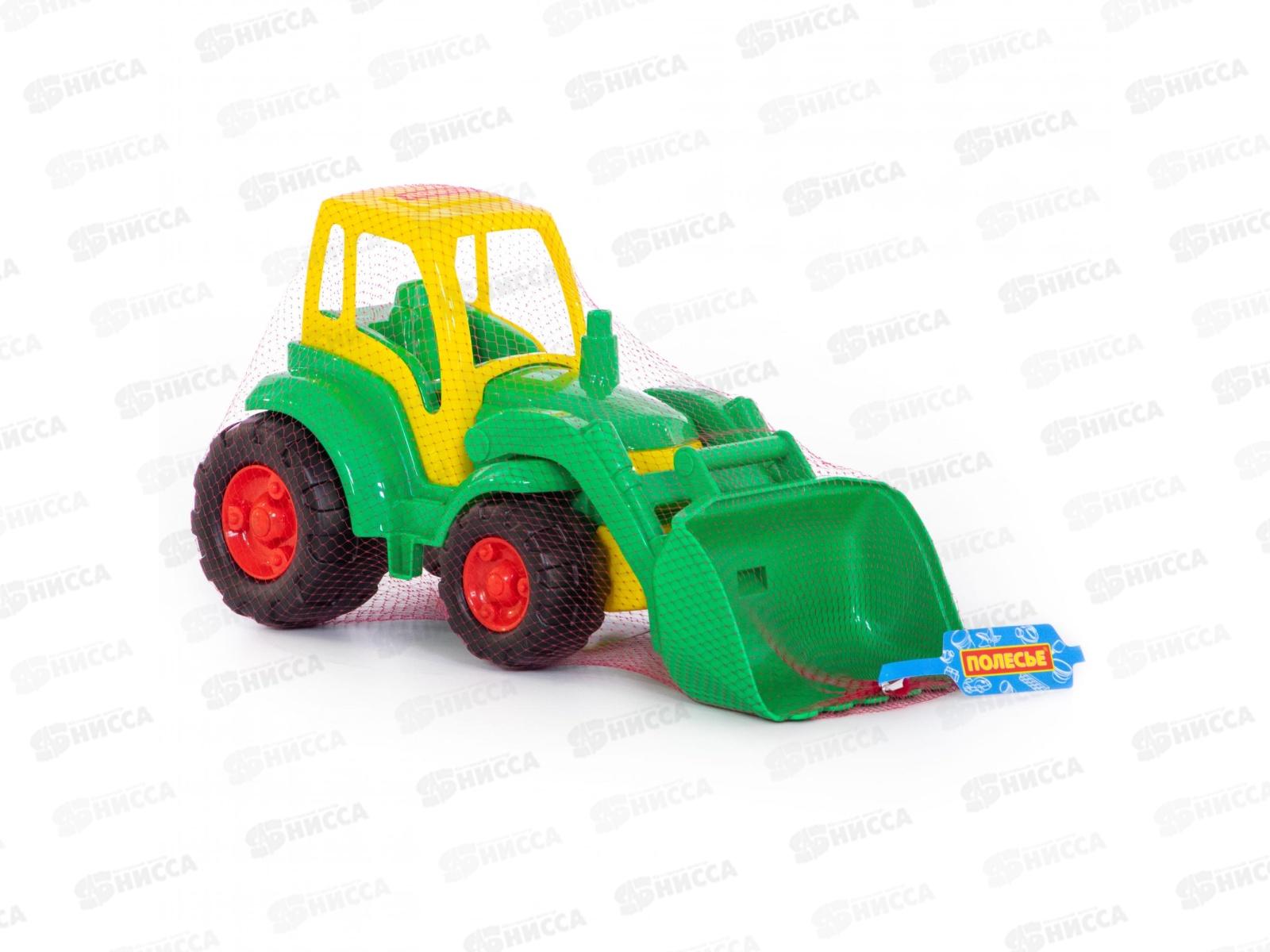 Трактор Чемпион с ковшом 0476  в сетке  *8